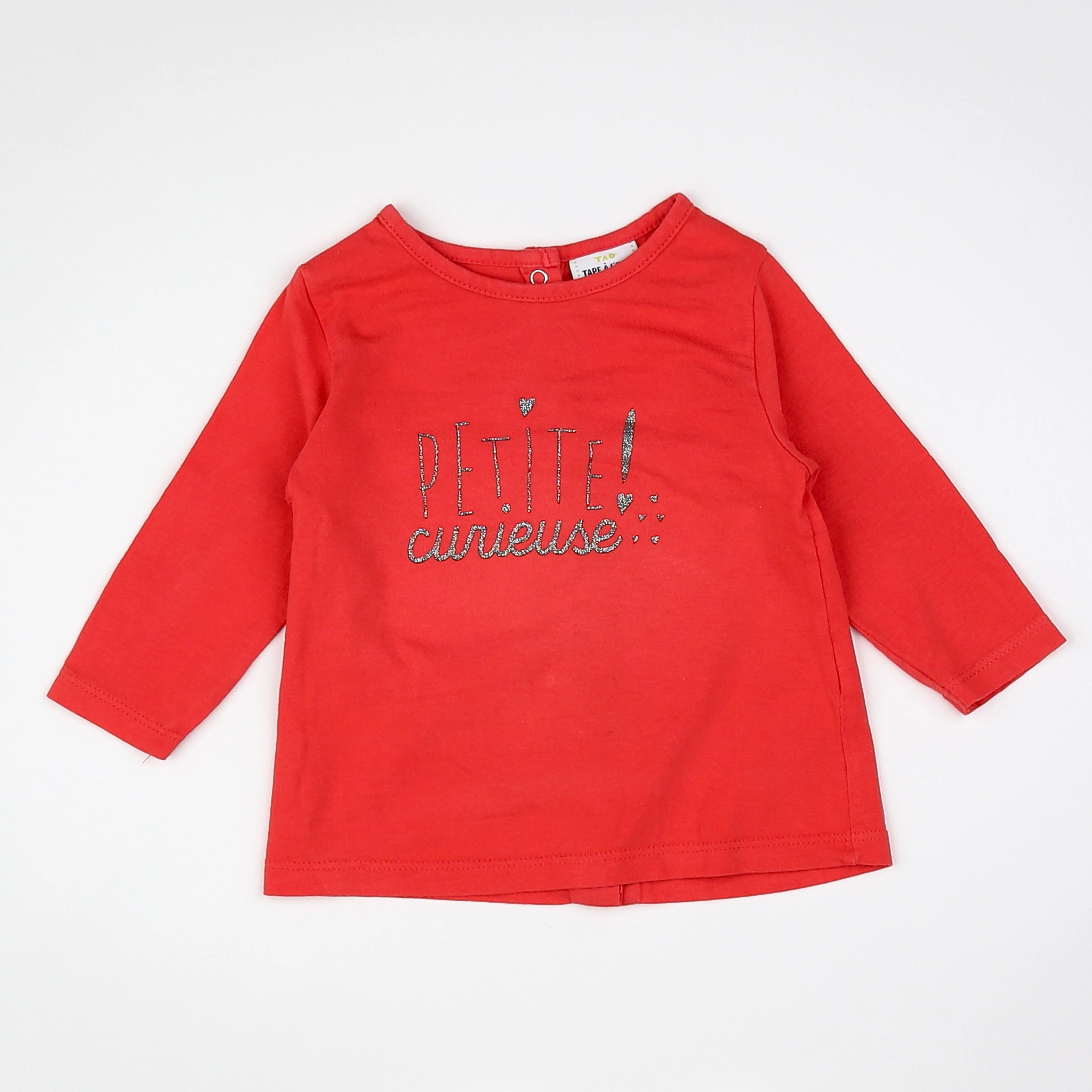 Tape à l'oeil - tee-shirt rouge - 9 mois