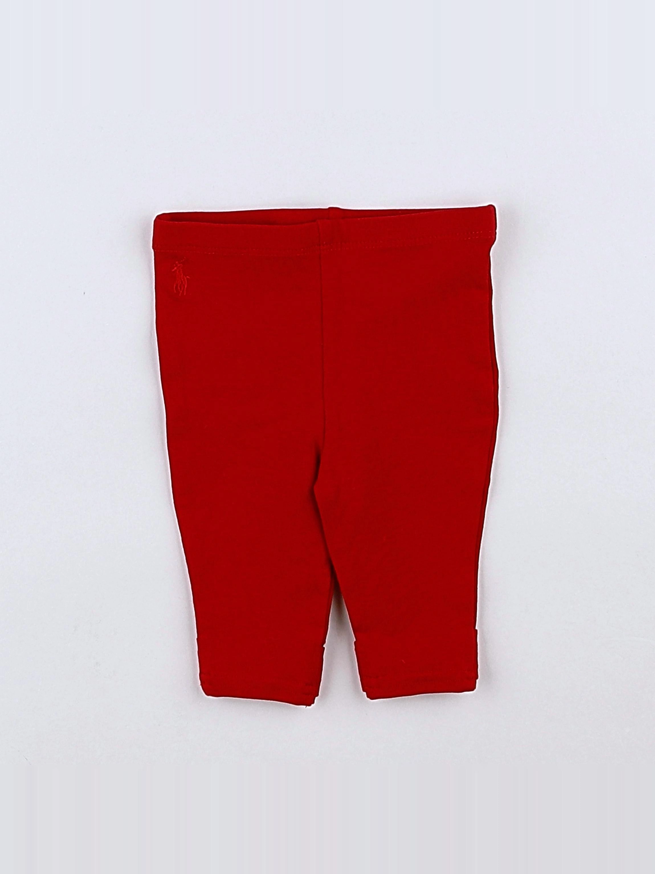 Ralph Lauren - legging rouge - 3 mois