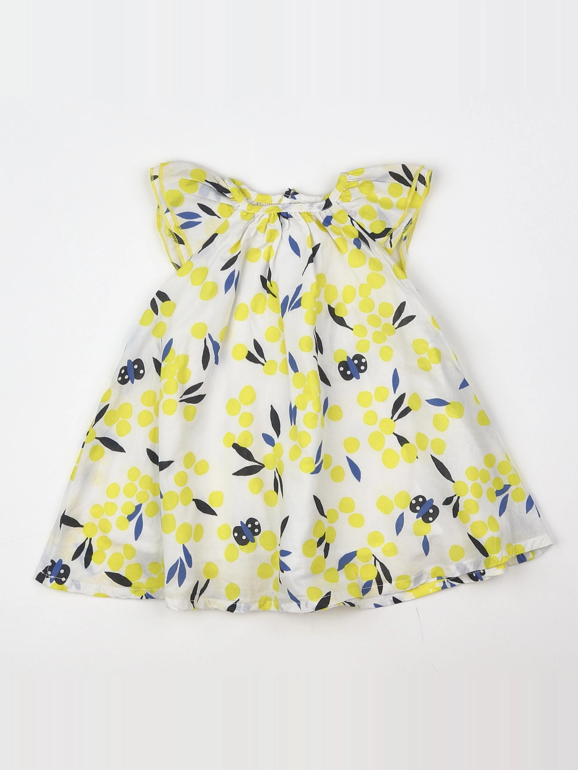 Catimini - robe jaune, multicolore - 6 mois