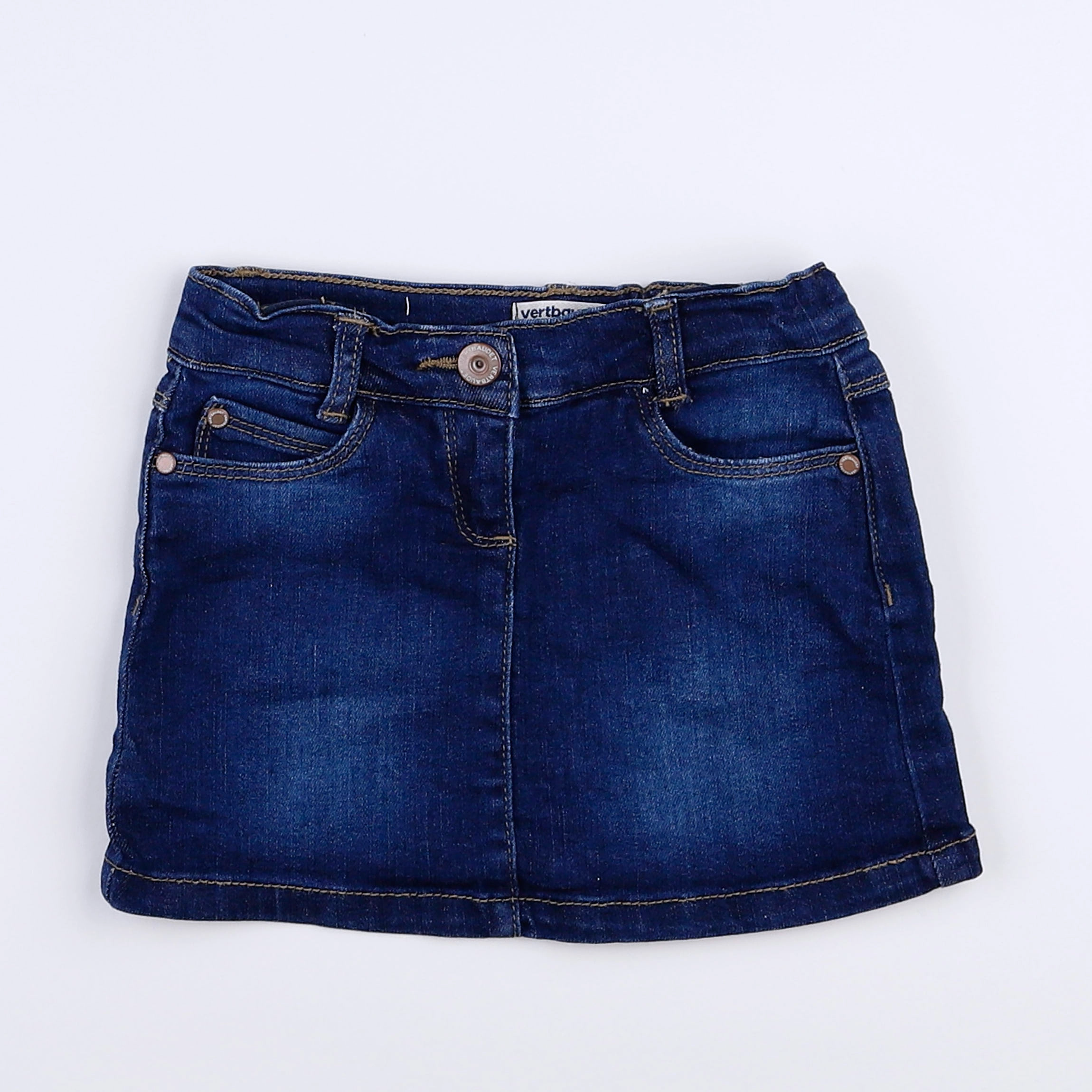 Vertbaudet - jupe bleu - 3 ans