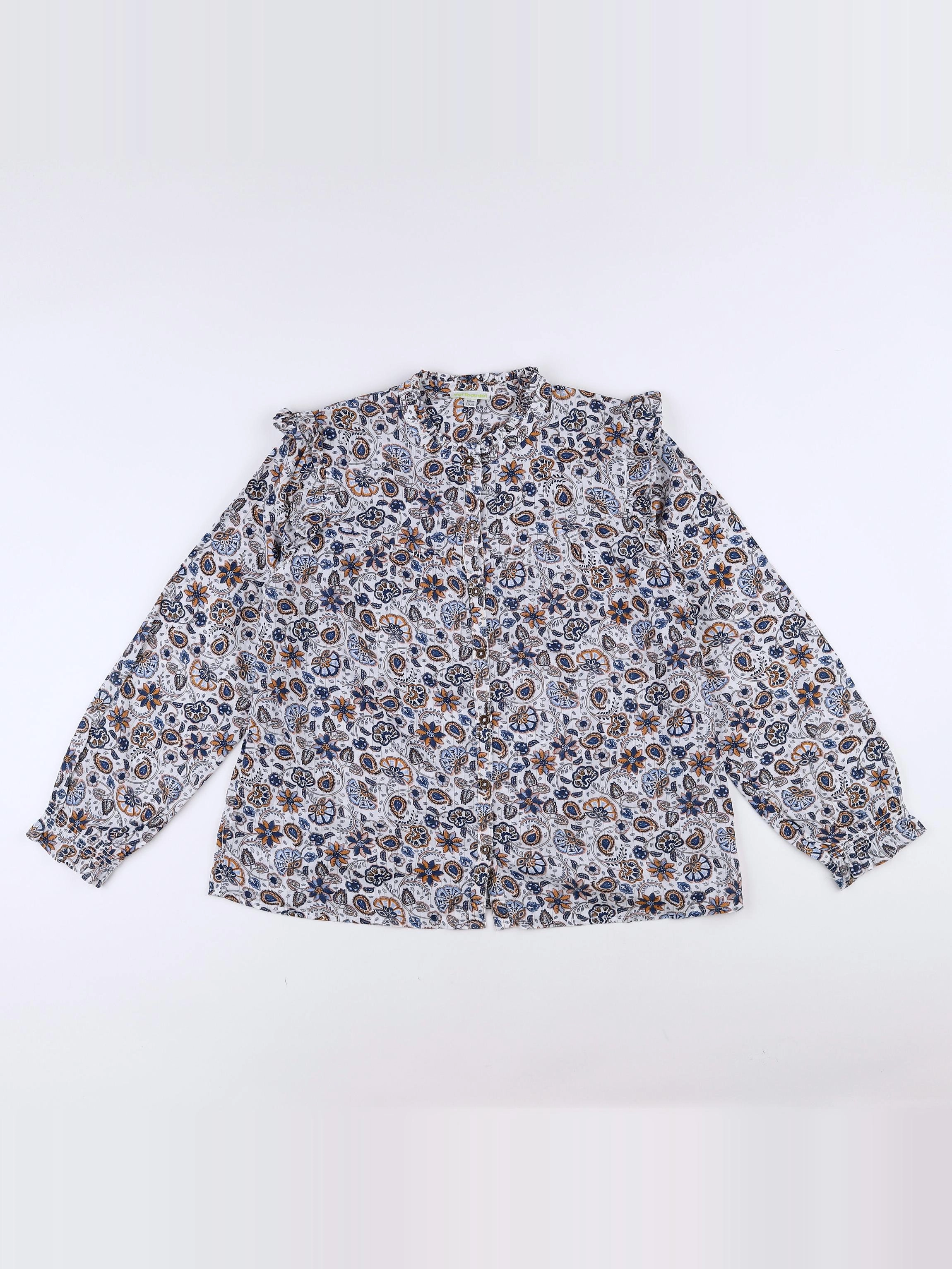 Vertbaudet - blouse multicolore - 12 ans