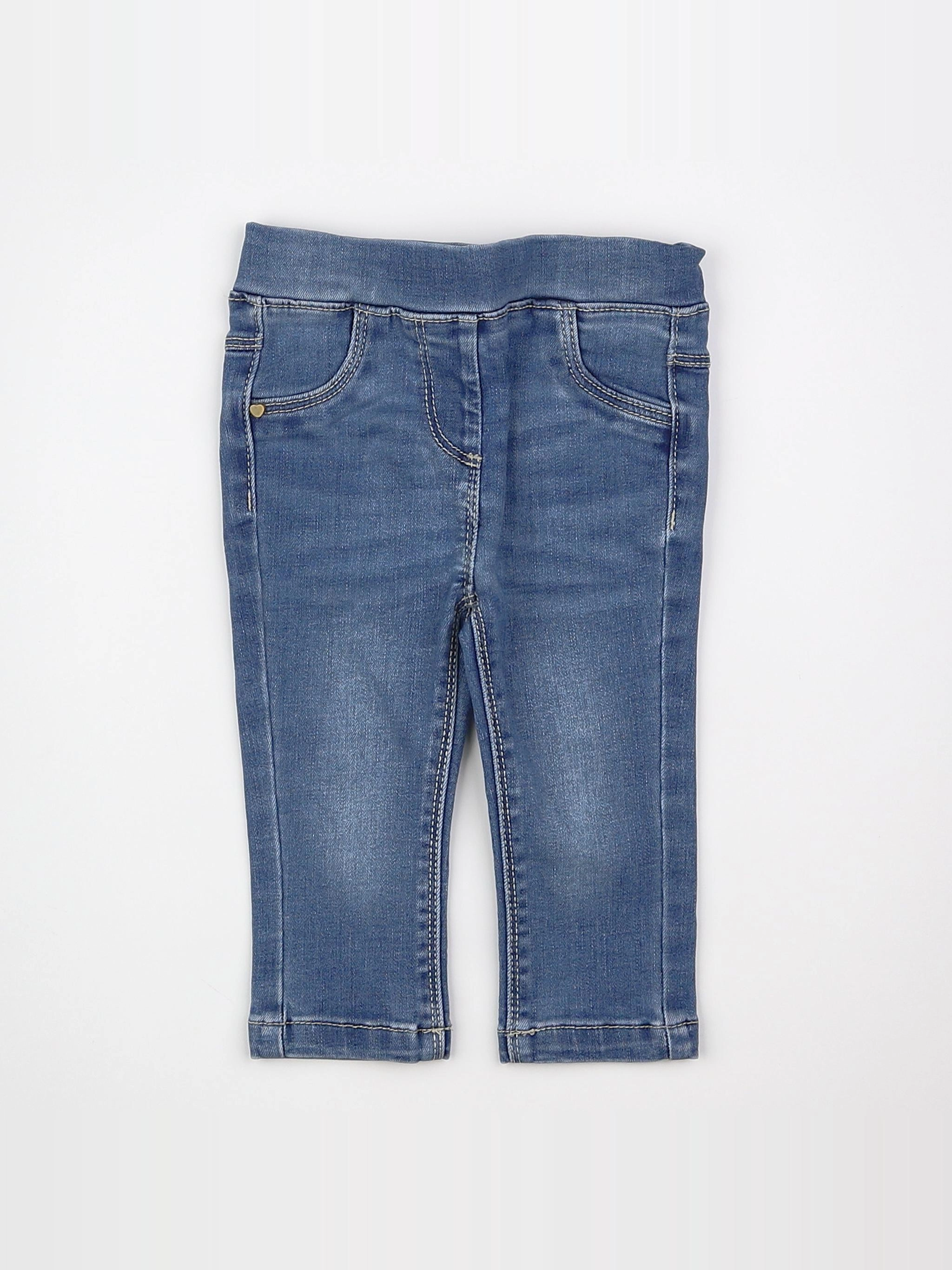 Tape à l'oeil - jegging bleu - 9 mois