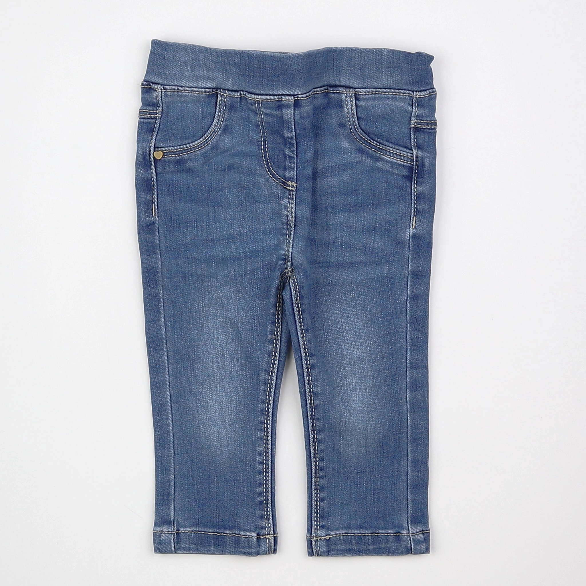 Tape à l'oeil - jegging bleu - 9 mois