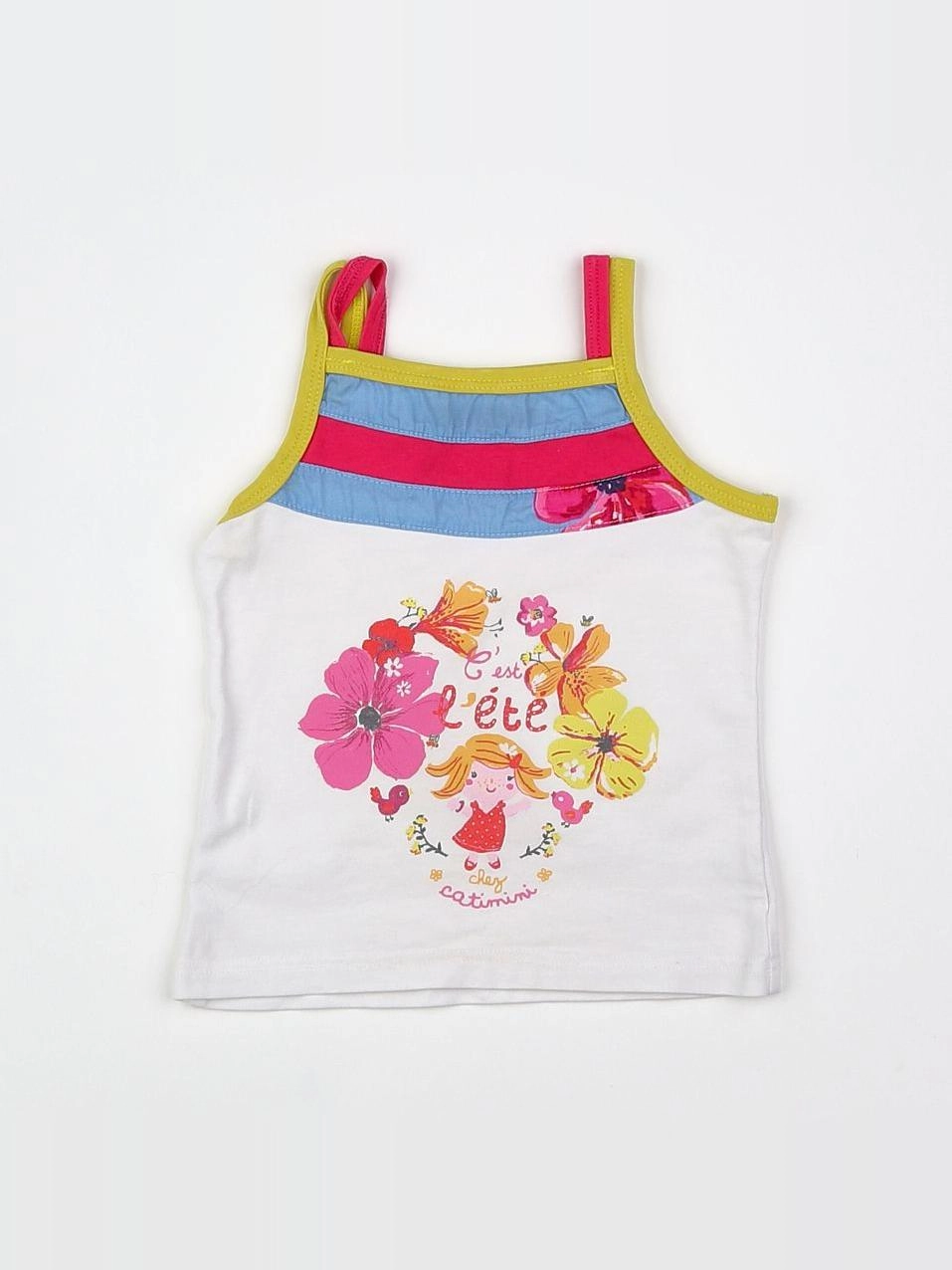 Catimini - débardeur multicolore - 18 mois