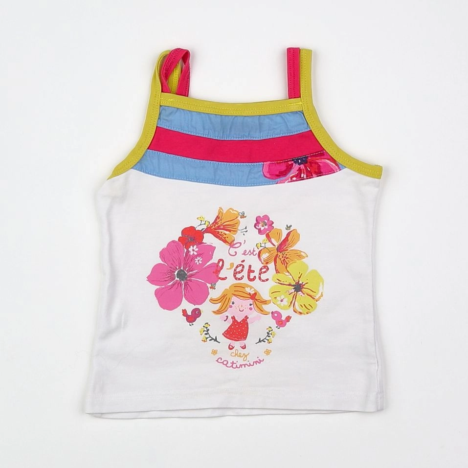 Catimini - débardeur multicolore - 18 mois