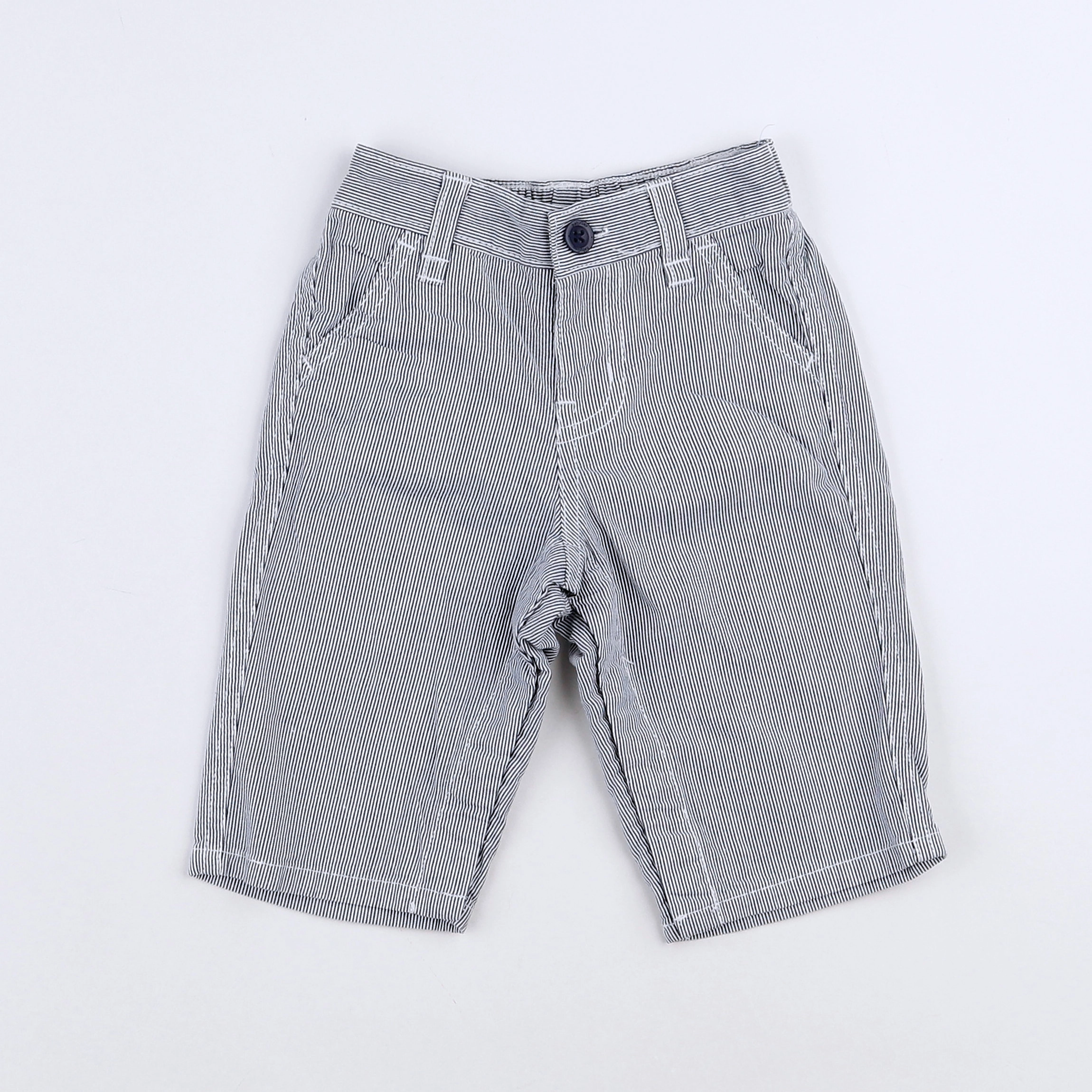 GAP - short bleu - 3/6 mois