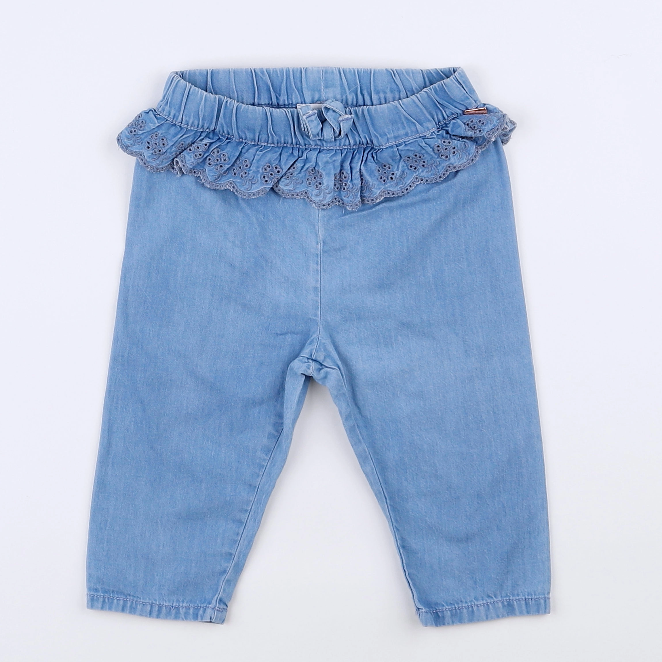 Carrément Beau - pantalon bleu - 12 mois