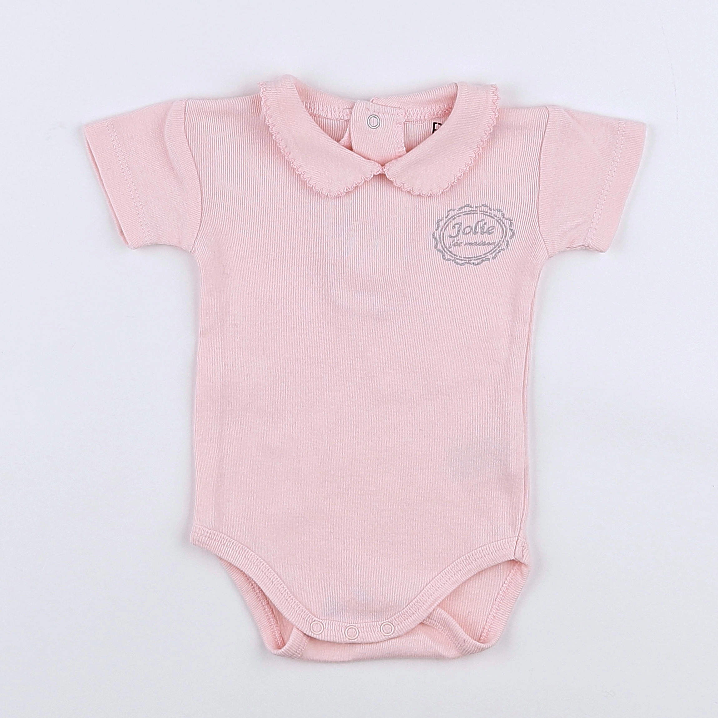 La Redoute - body vetement rose - 3 mois