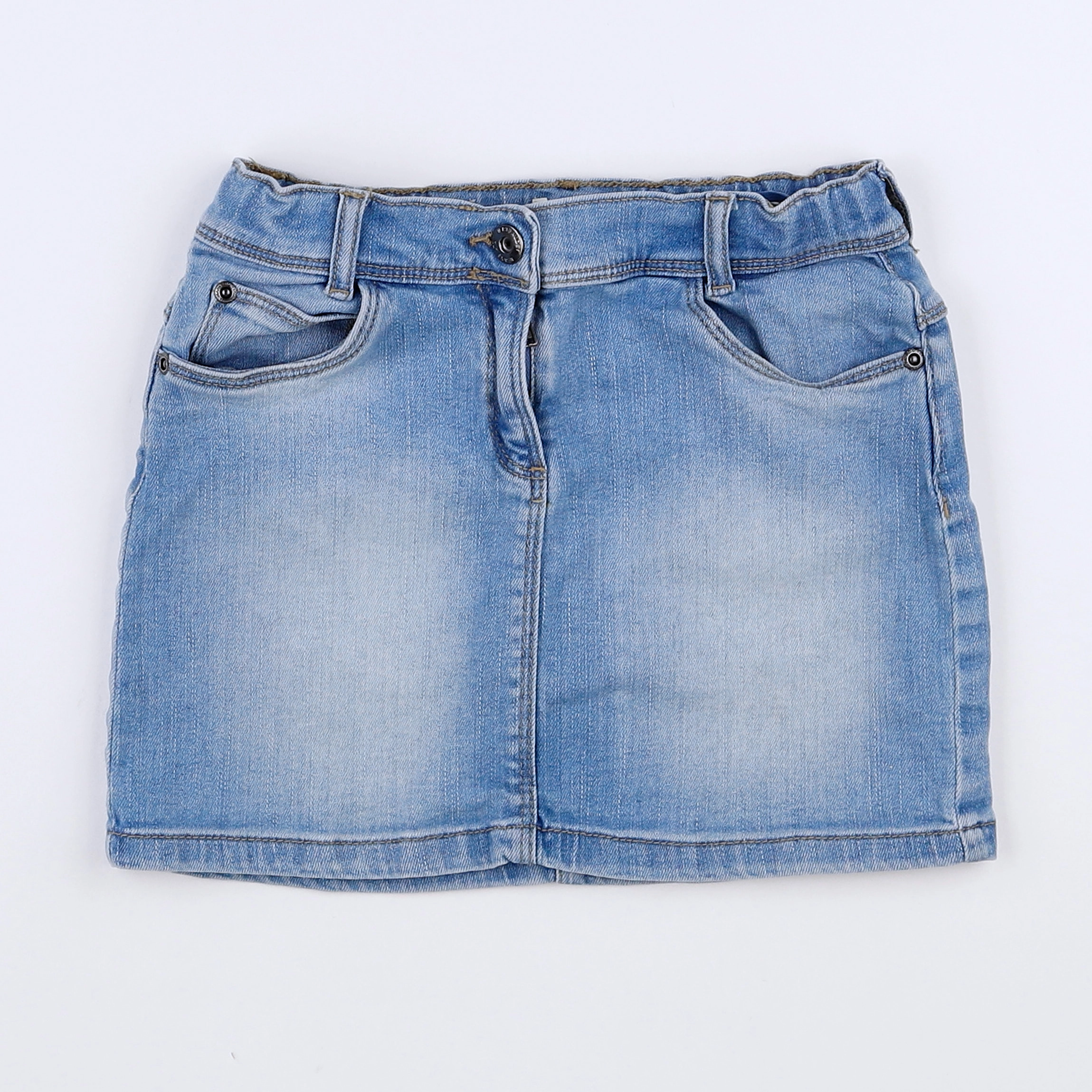 Vertbaudet - jupe bleu - 8 ans