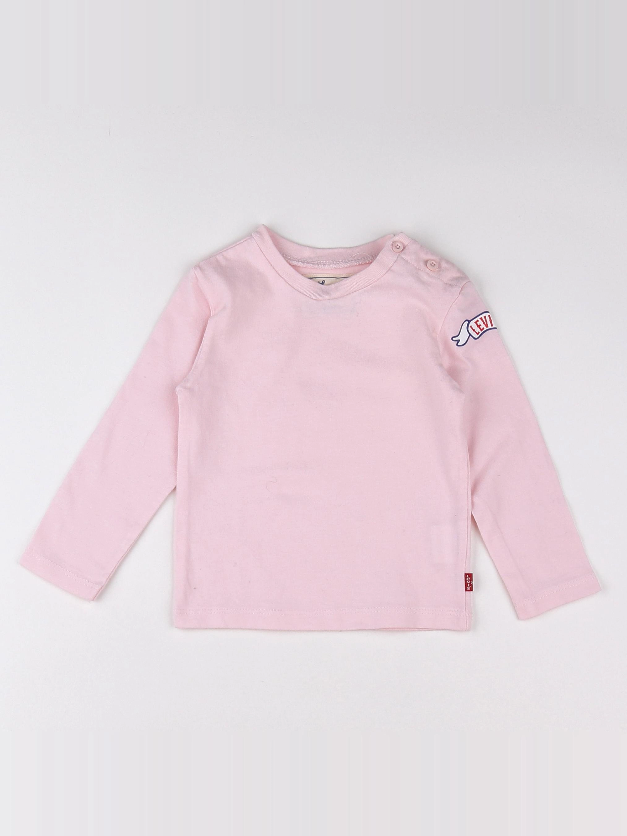Levi's - tee-shirt rose - 18 mois