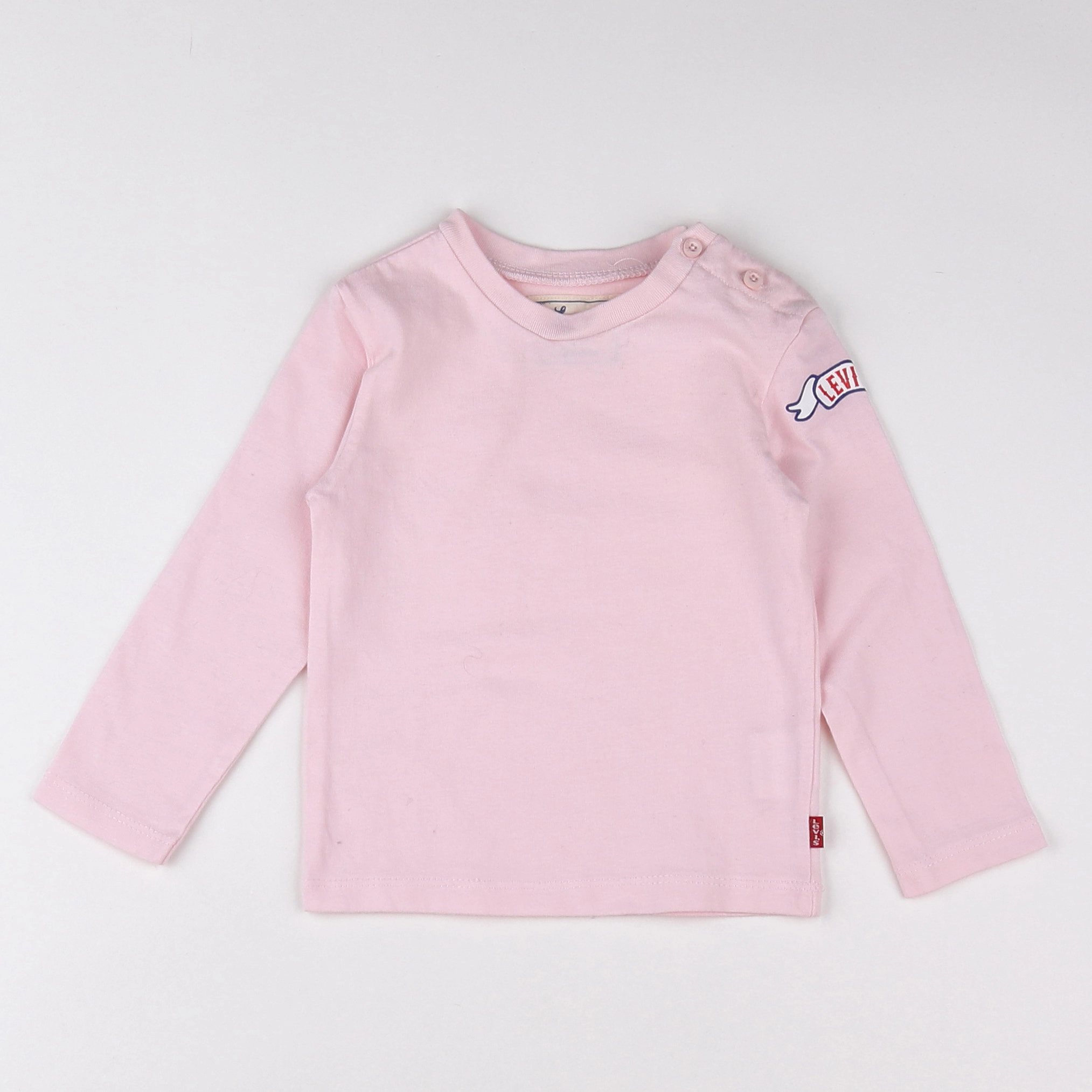 Levi's - tee-shirt rose - 18 mois