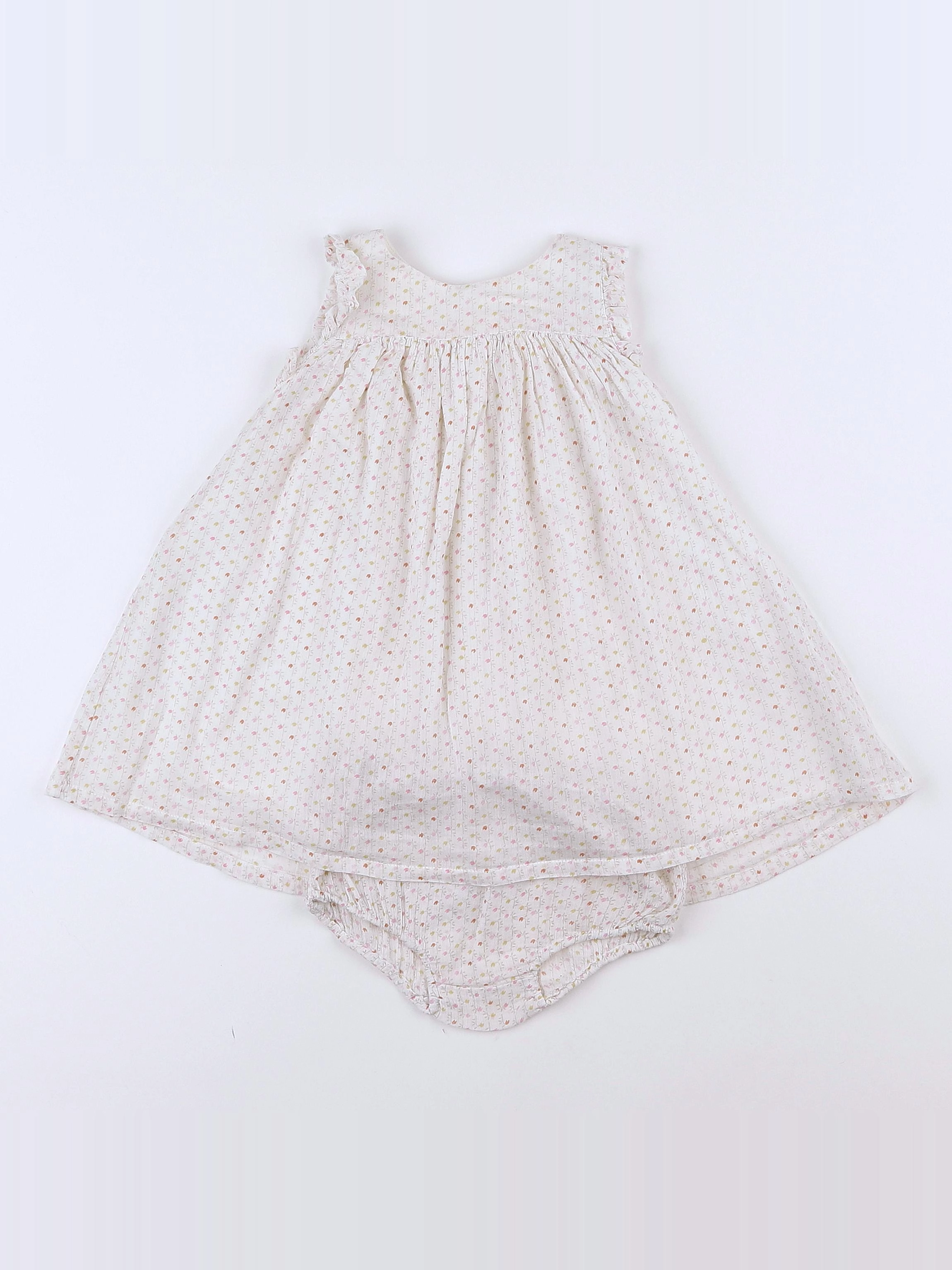 Boutchou - robe multicolore - 9 mois