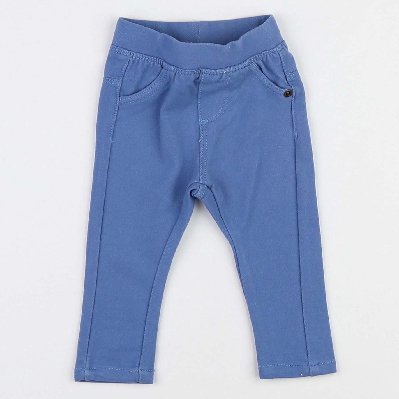 Vertbaudet - jegging bleu - 3 mois