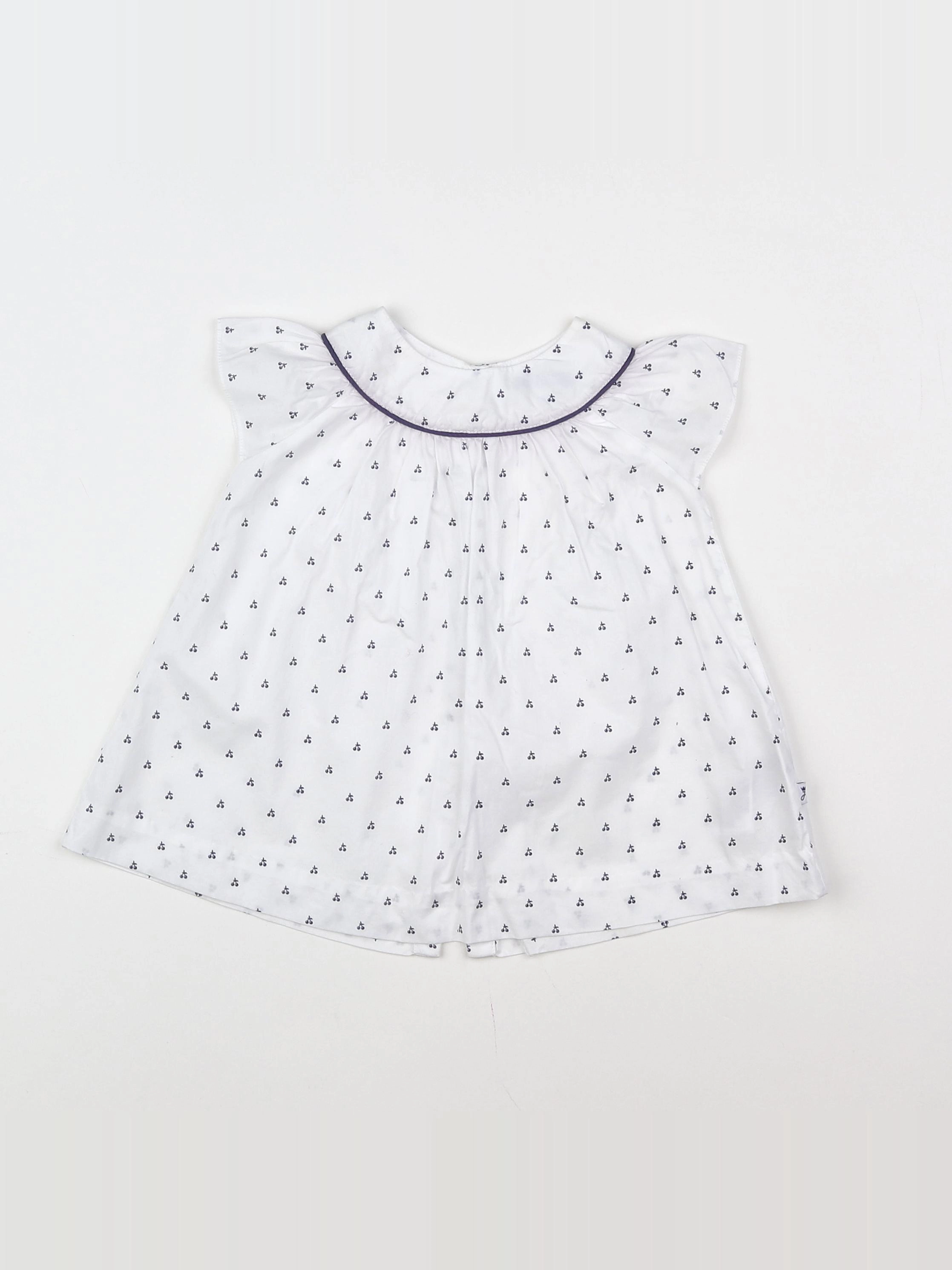 Jacadi - robe blanc - 6 mois