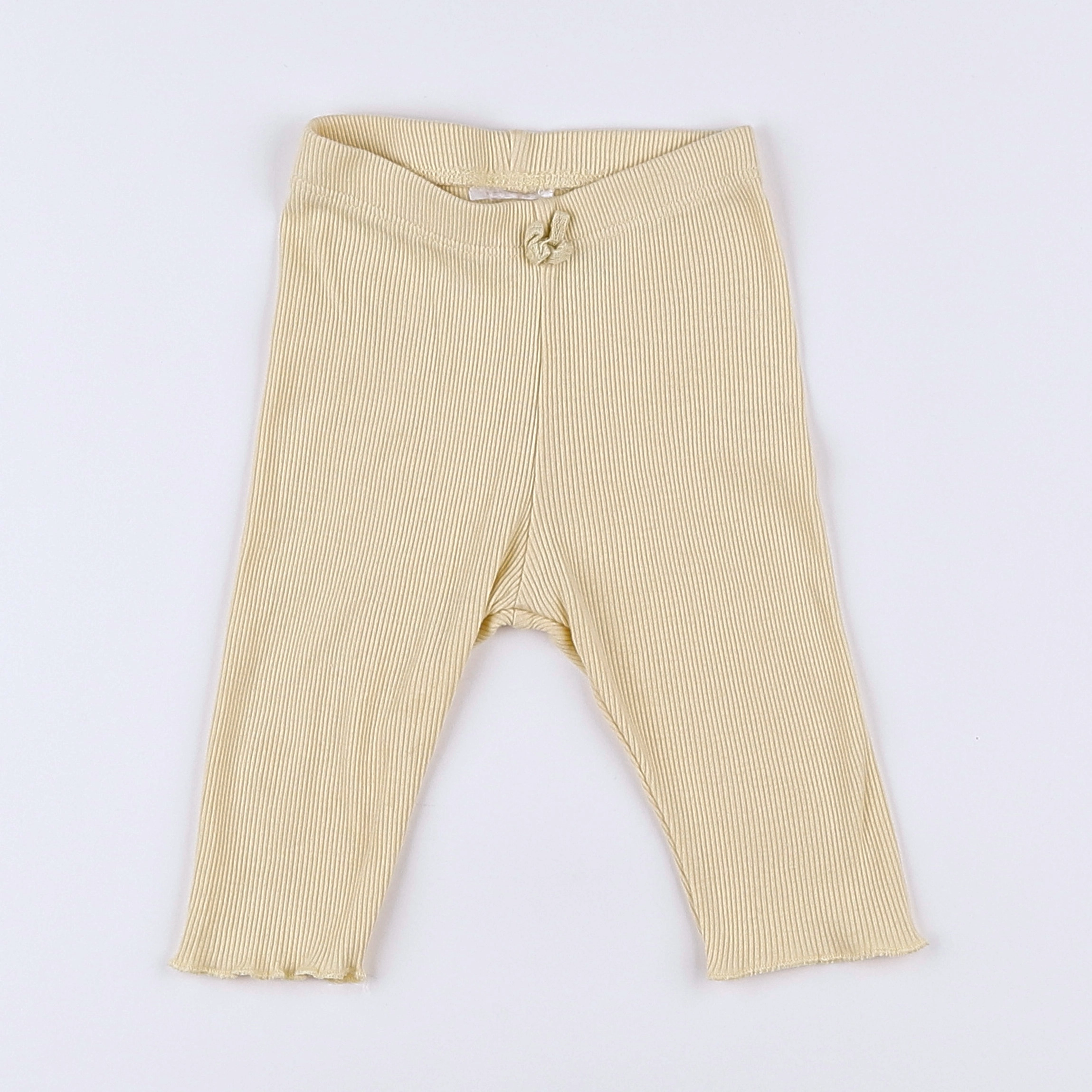 H&M - legging jaune - 3 mois