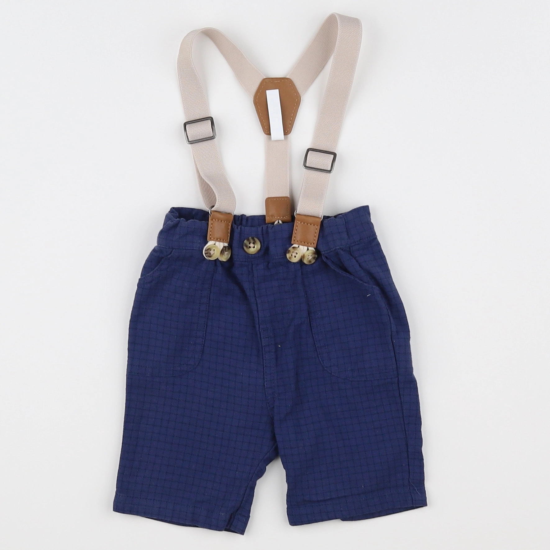 Tape à l'oeil - pantalon bleu - 3 mois