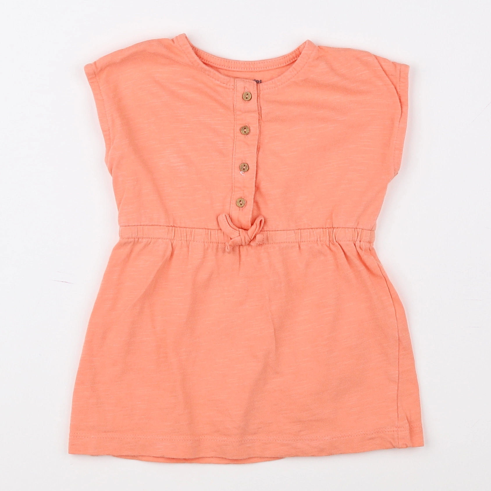Vertbaudet - robe rose - 9 mois
