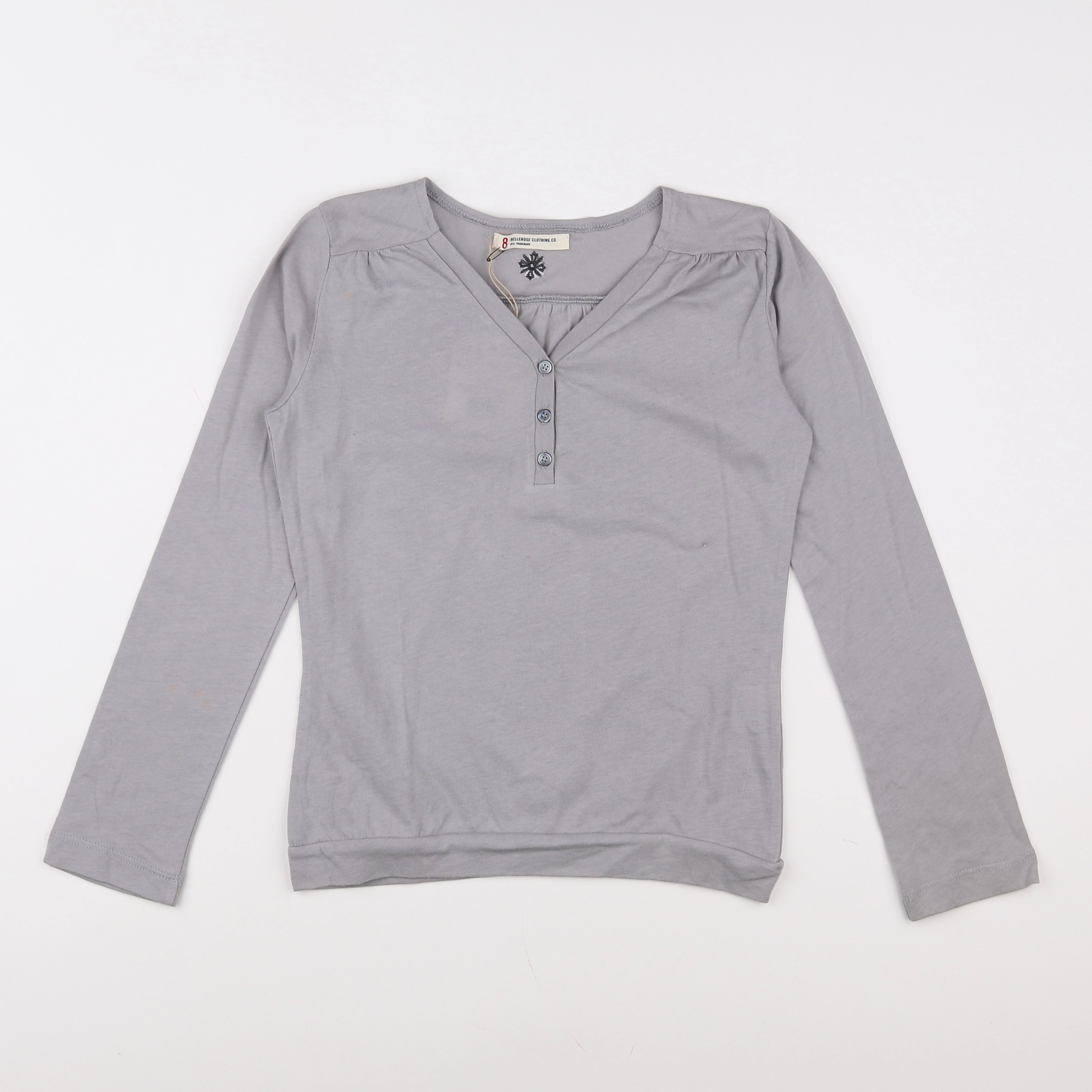 Bellerose - tee-shirt gris (état neuf) - 8 ans