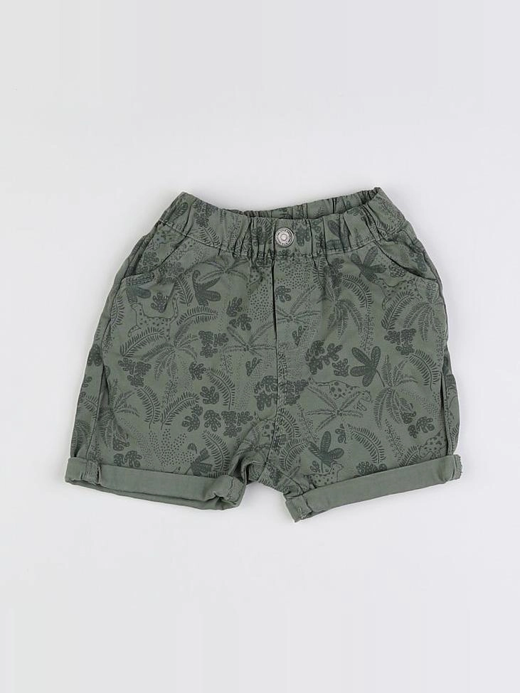 Tape à l'oeil - short vert - 6 mois