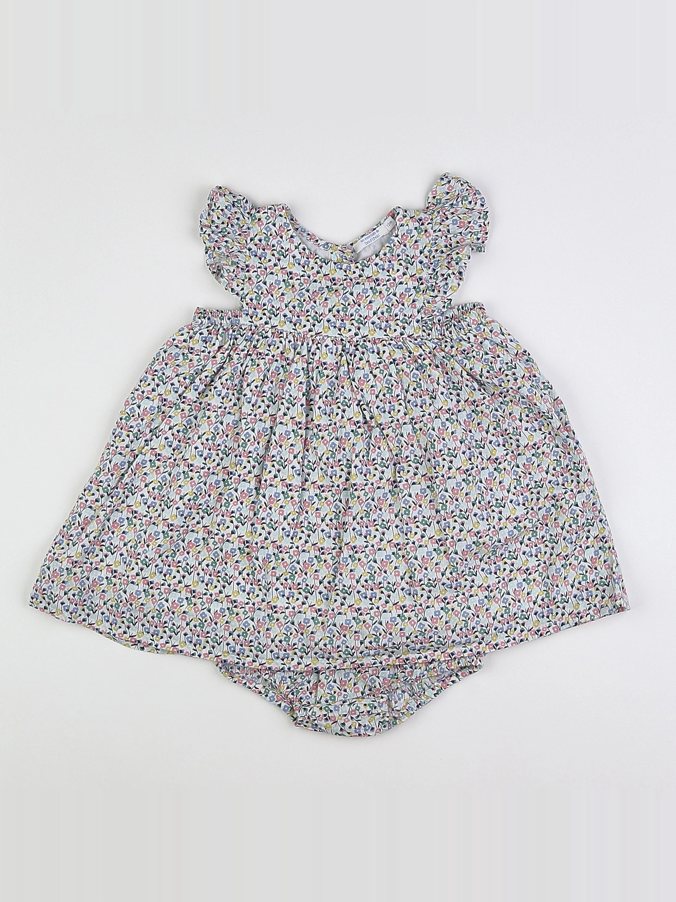Boutchou - robe multicolore - 12 mois