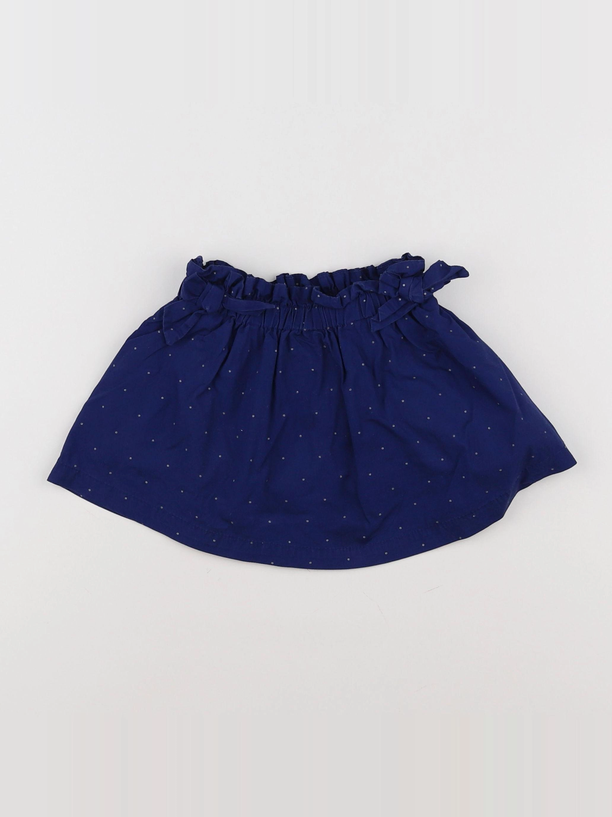 Vertbaudet - jupe bleu - 2 ans