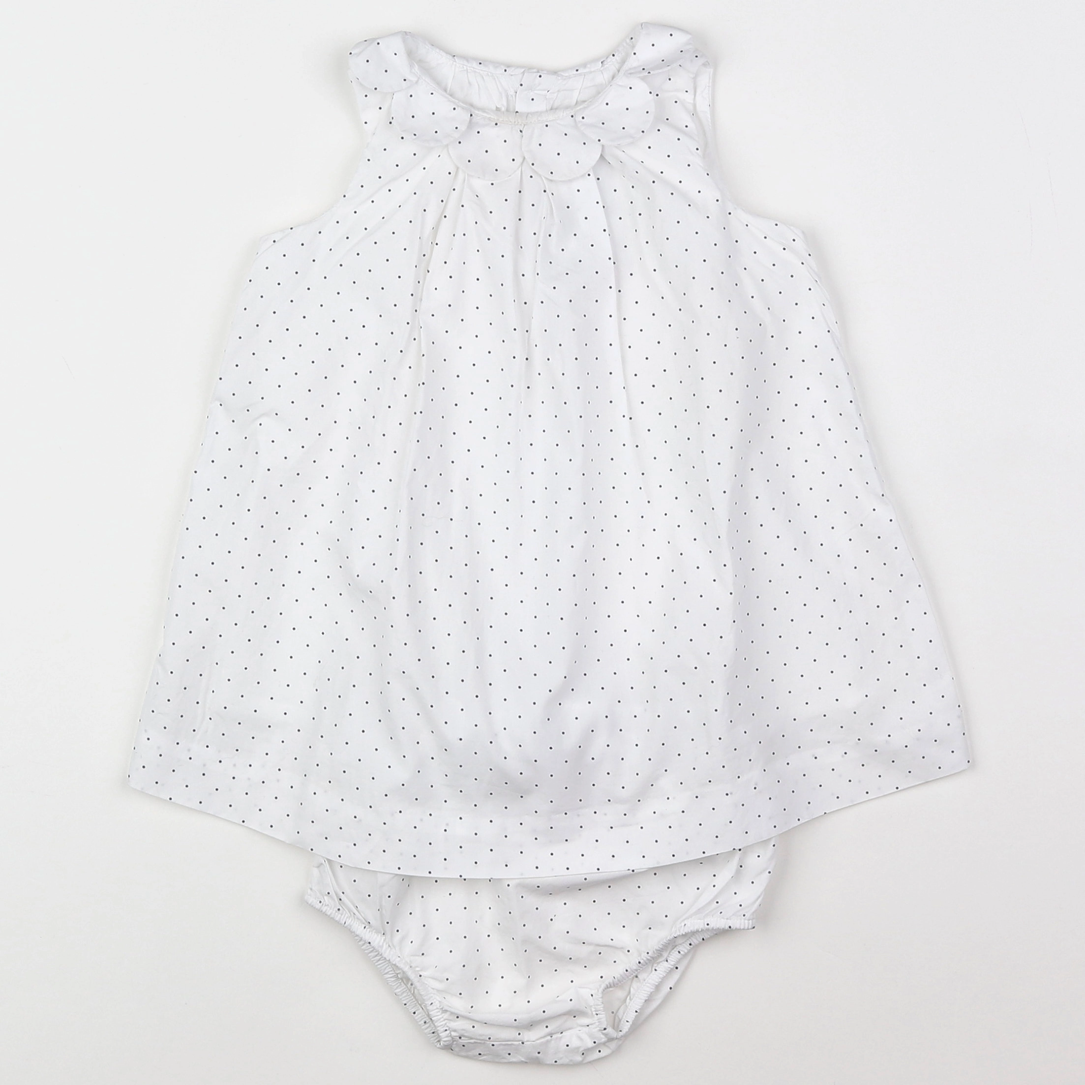 Jacadi - robe blanc - 12 mois
