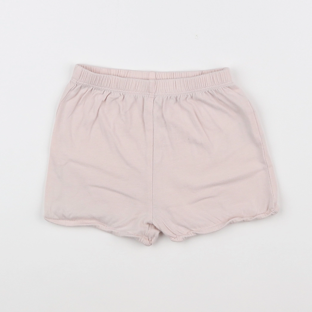 Vertbaudet - short rose - 18 mois