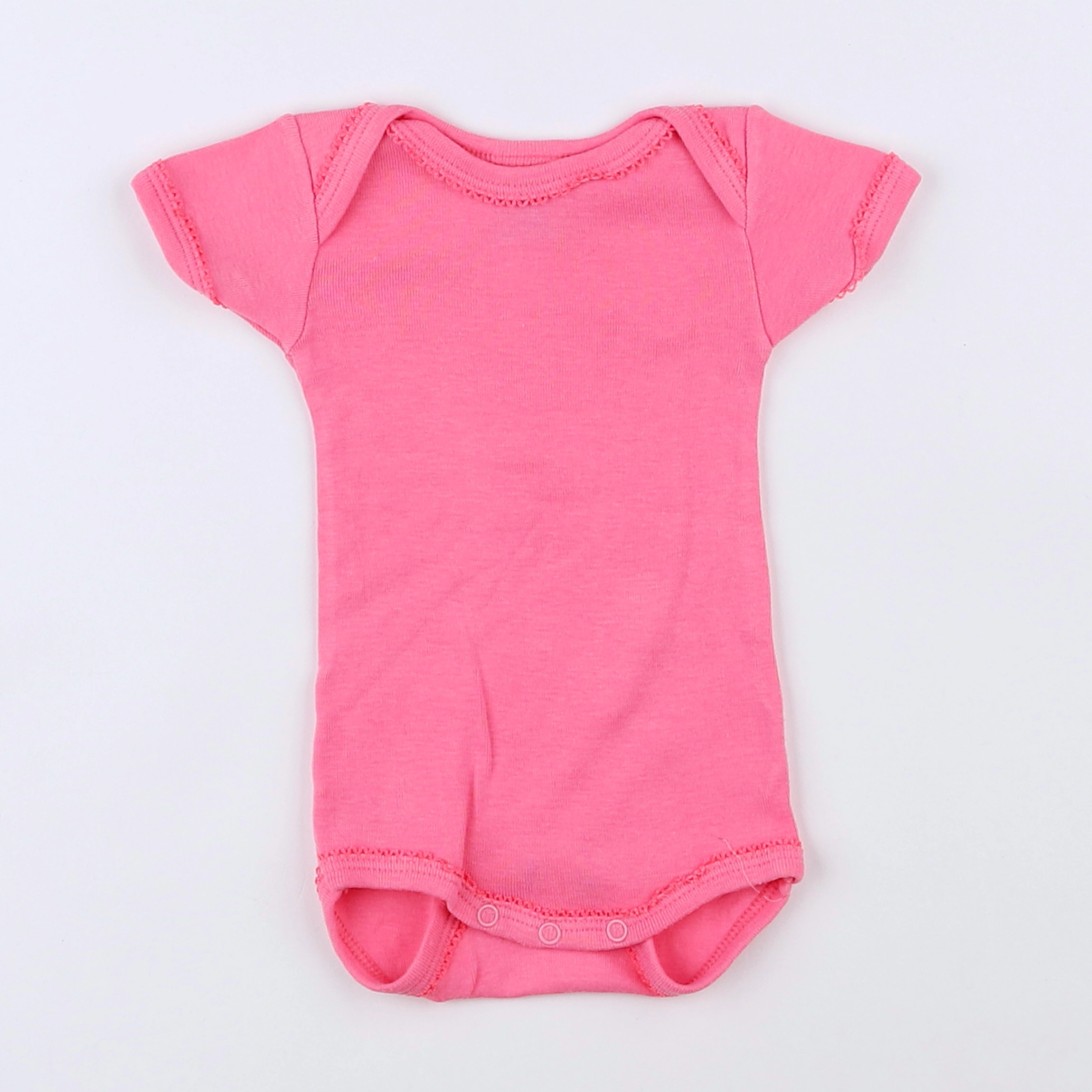 Petit Bateau - body rose - 1 mois