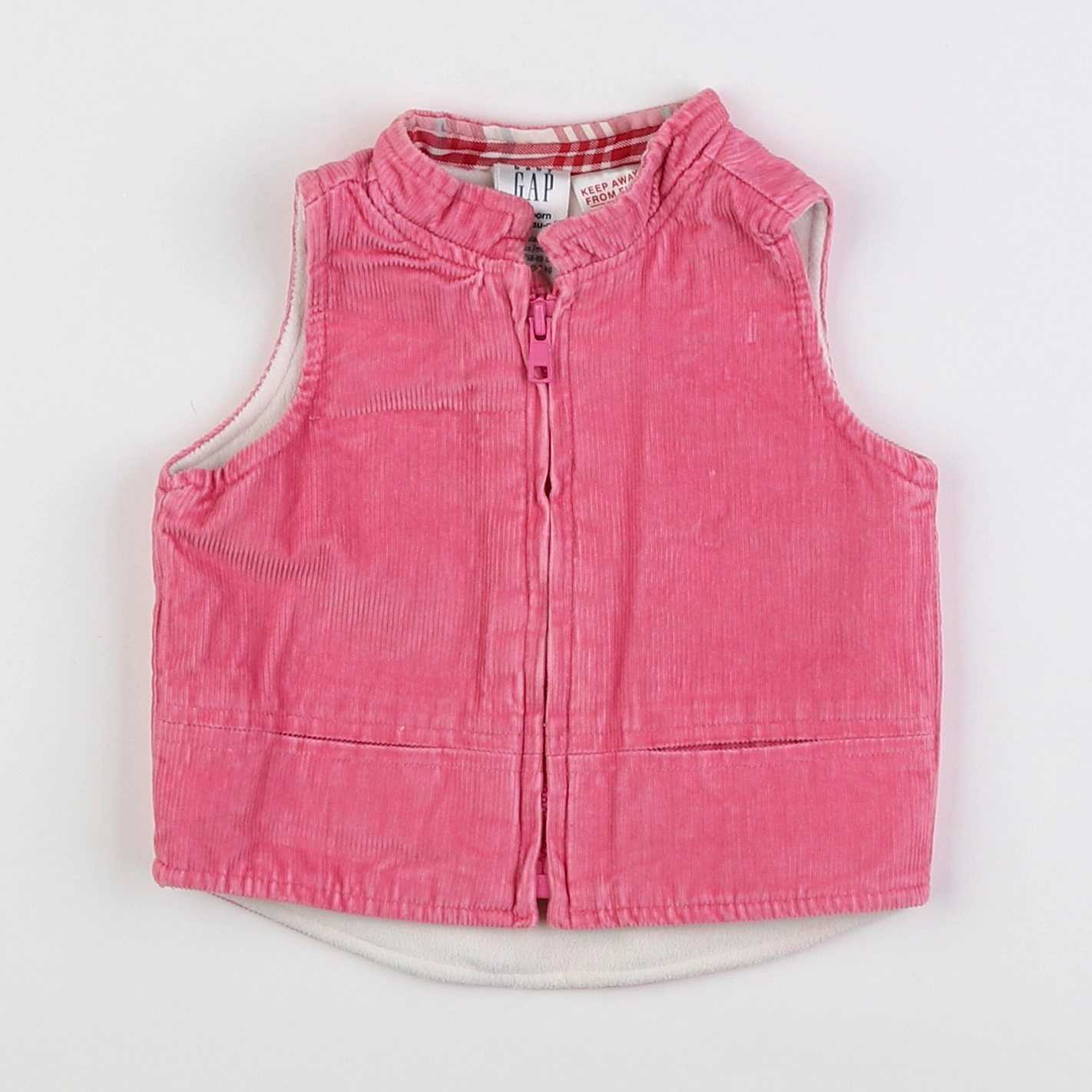 GAP - veste rose - 3/6 mois