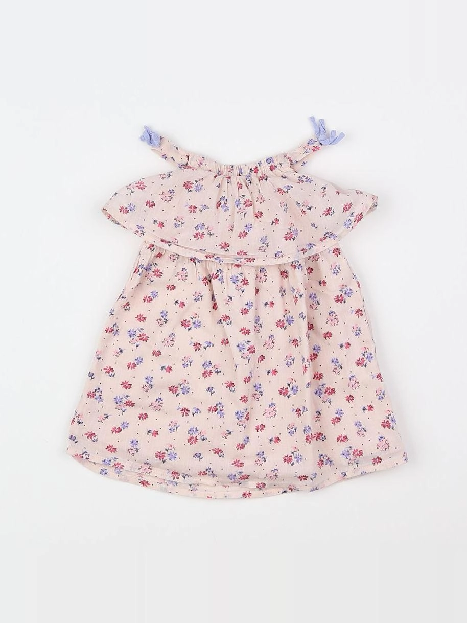 Tape à l'oeil - robe rose - 3 mois