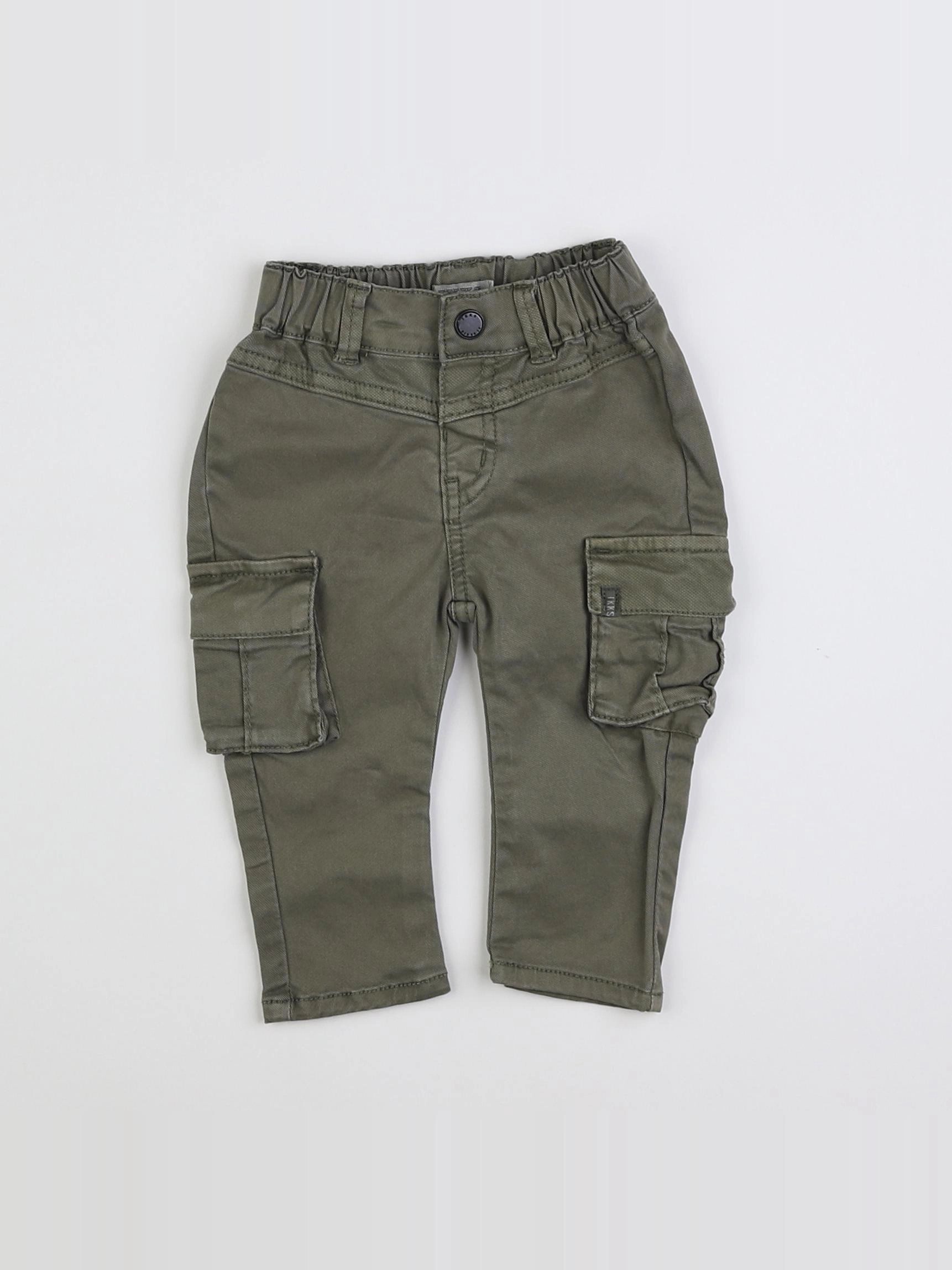 IKKS - pantalon vert - 6 mois