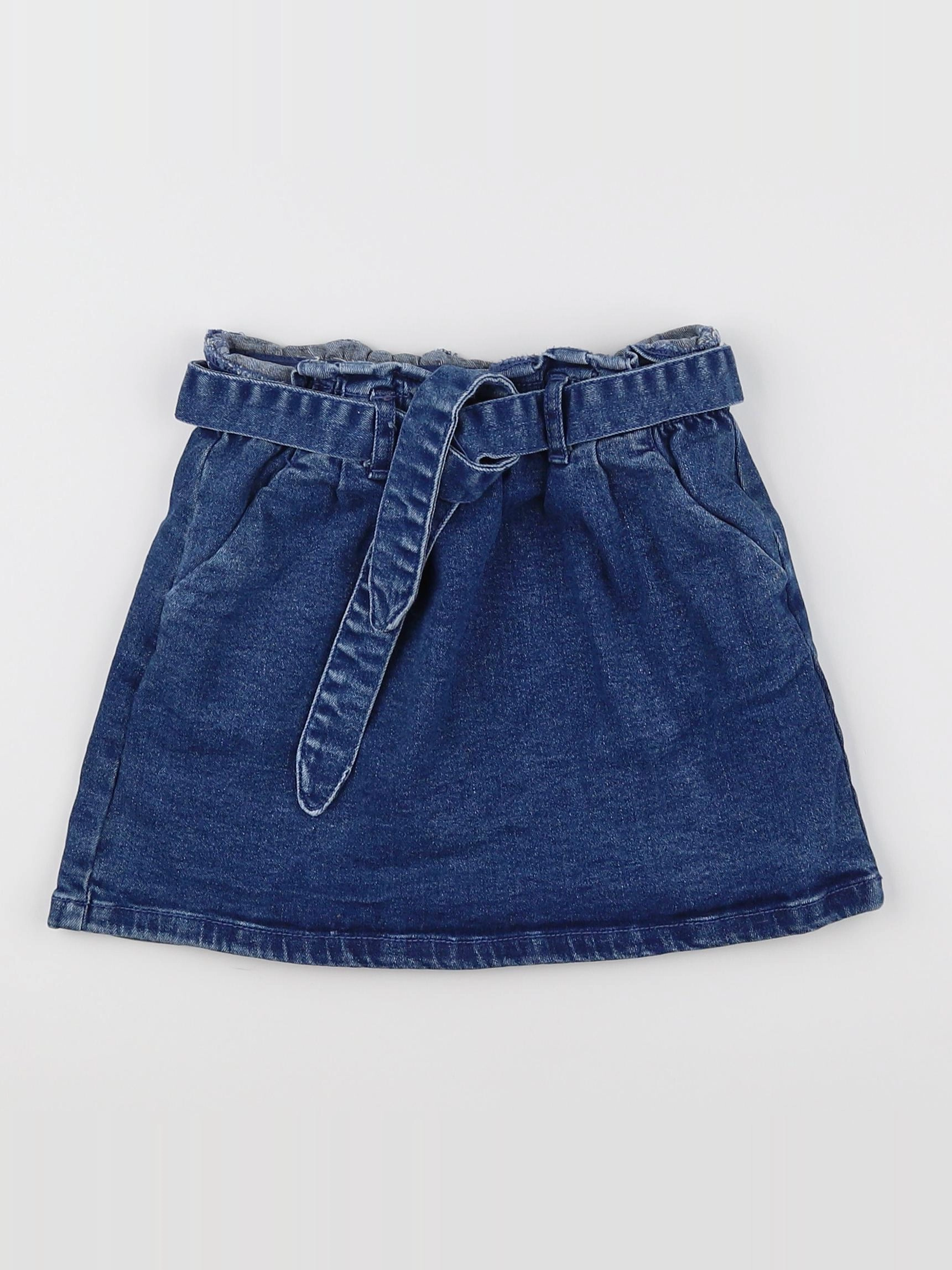 Vertbaudet - jupe bleu - 5 ans