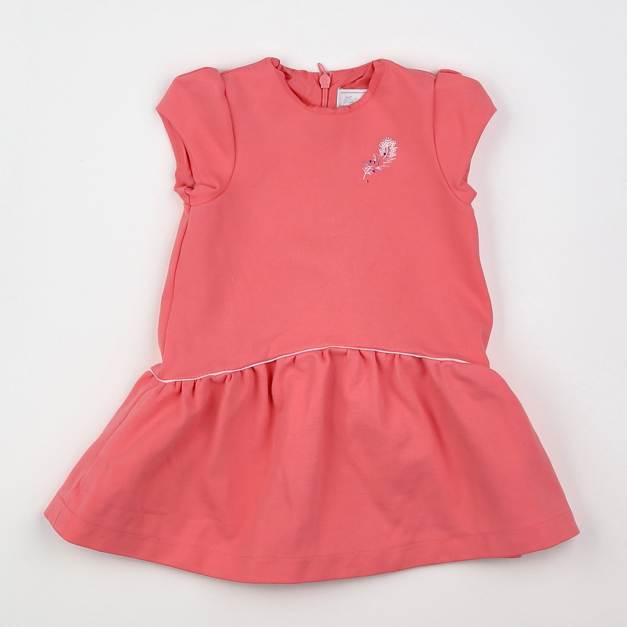 Tartine & Chocolat - robe rose - 12 mois