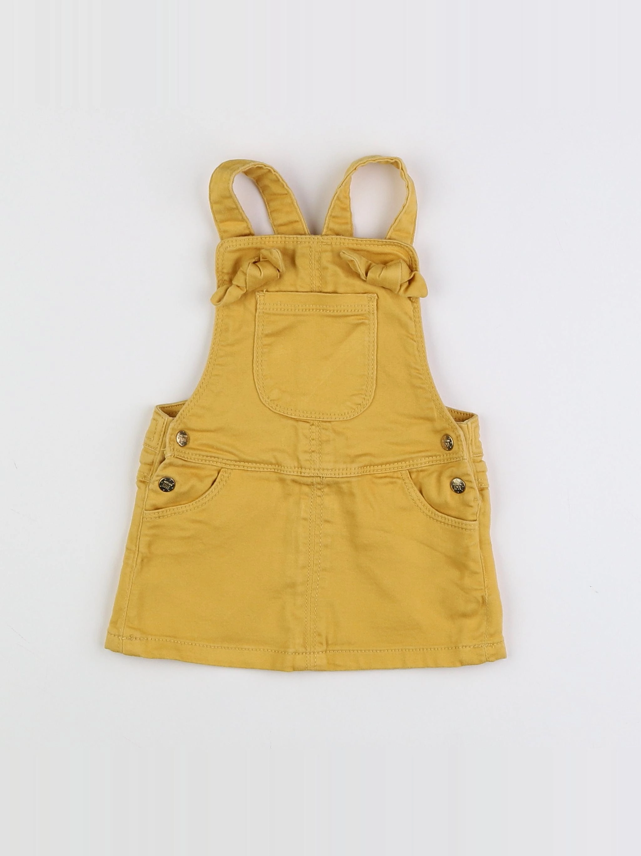 Tape à l'oeil - robe jaune - 6 mois