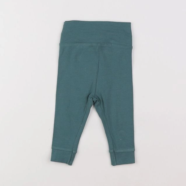 Vertbaudet - legging vert - 3 mois