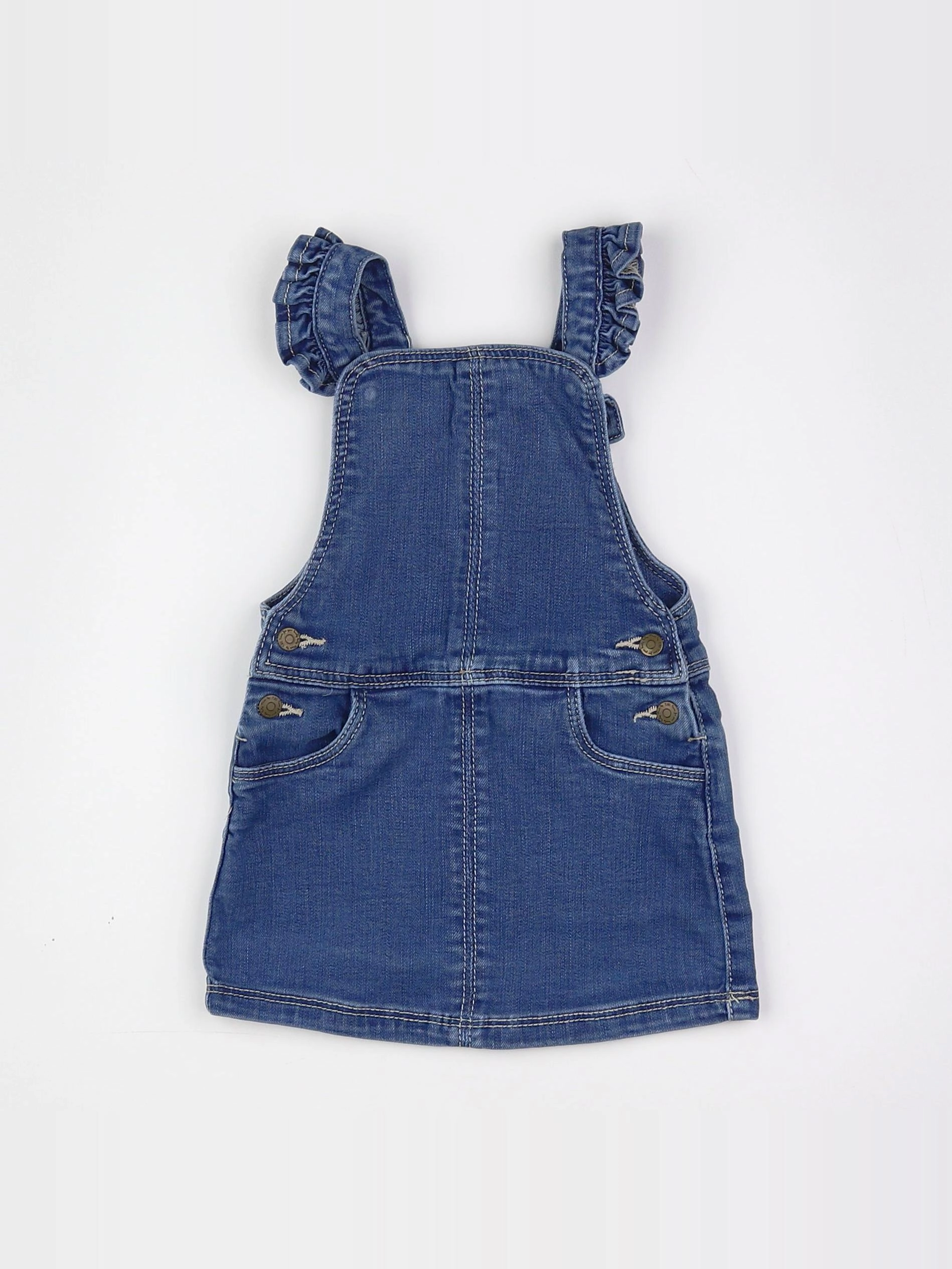 Tape à l'oeil - robe bleu - 12 mois