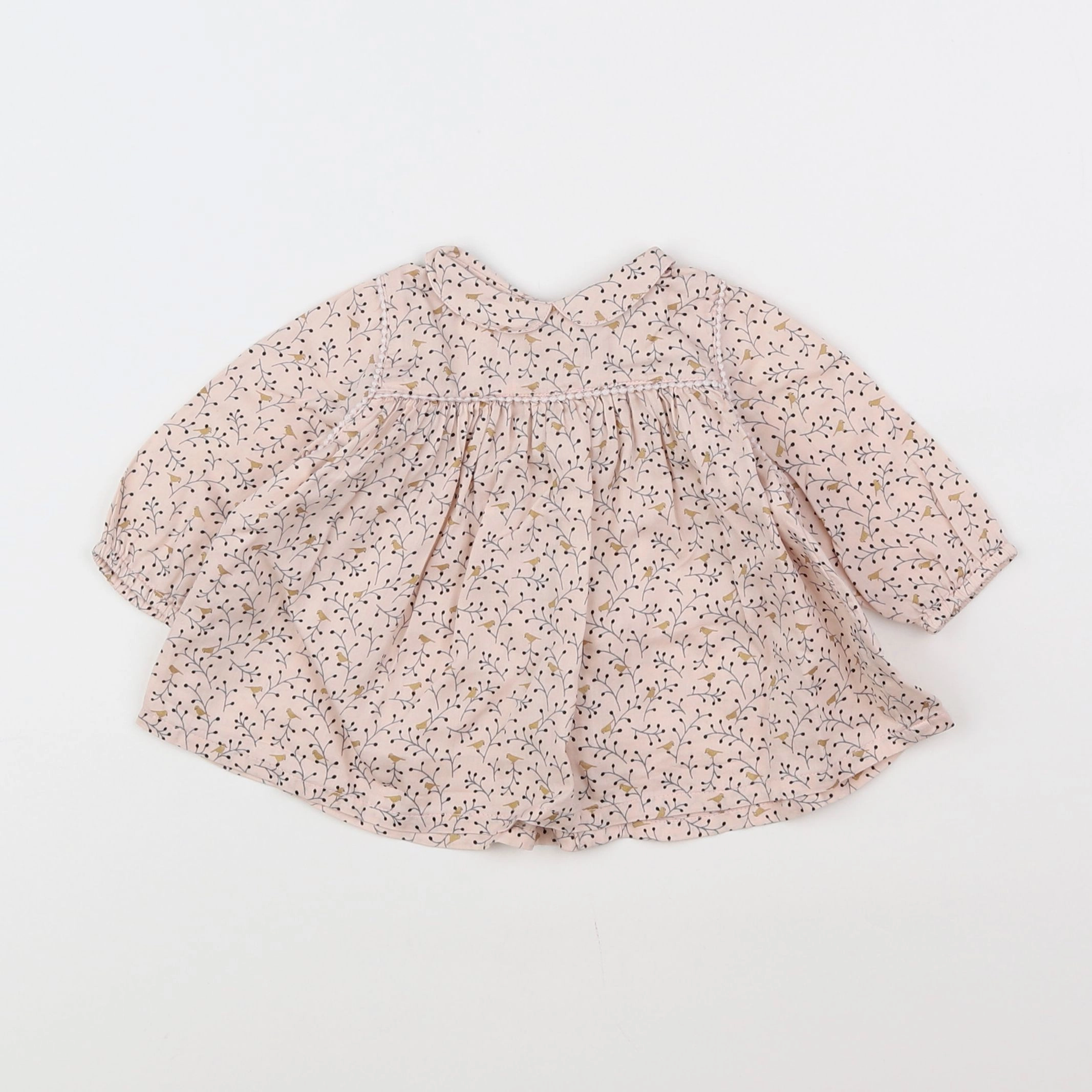 Boutchou - blouse rose - 6 mois