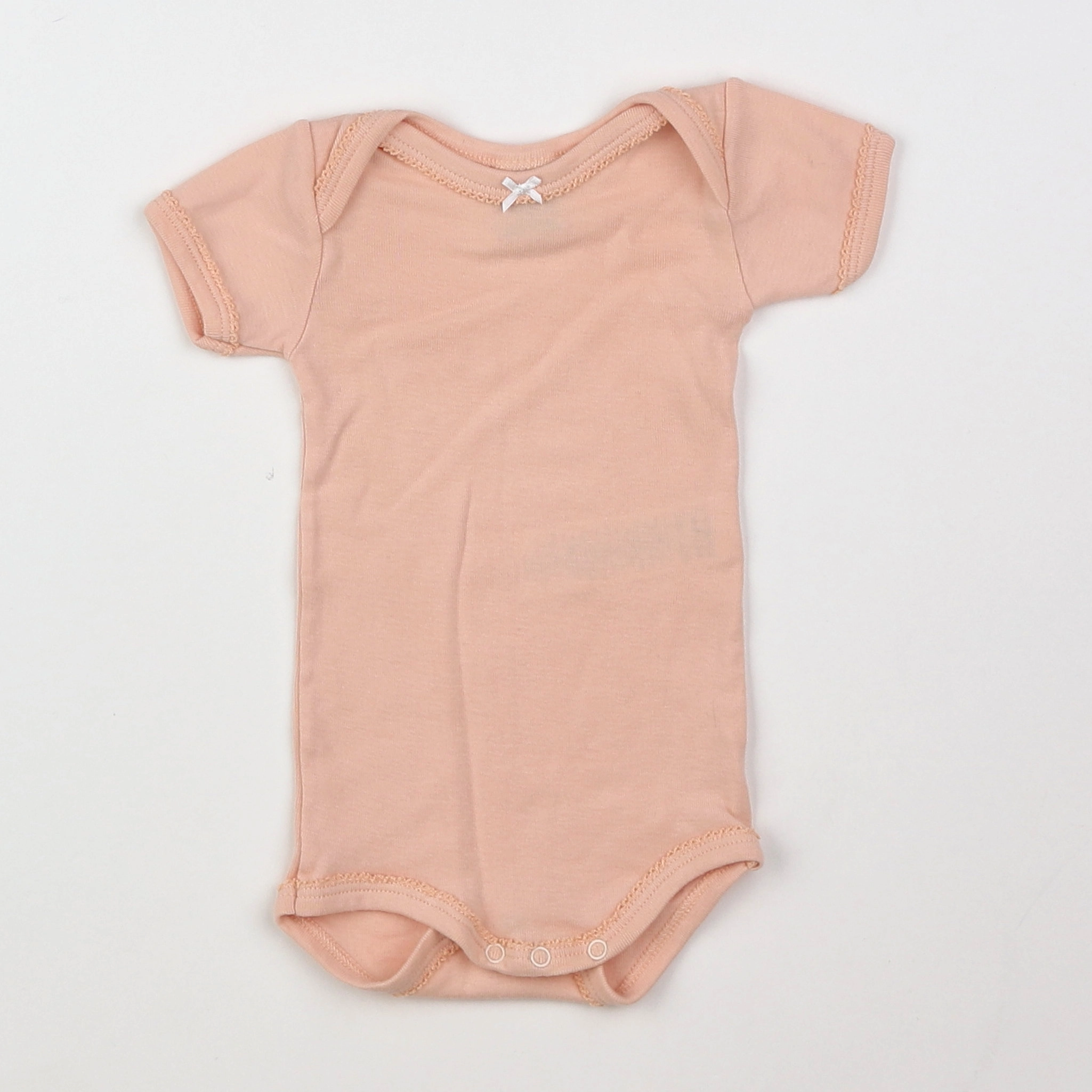 Petit Bateau - body rose - 3 mois