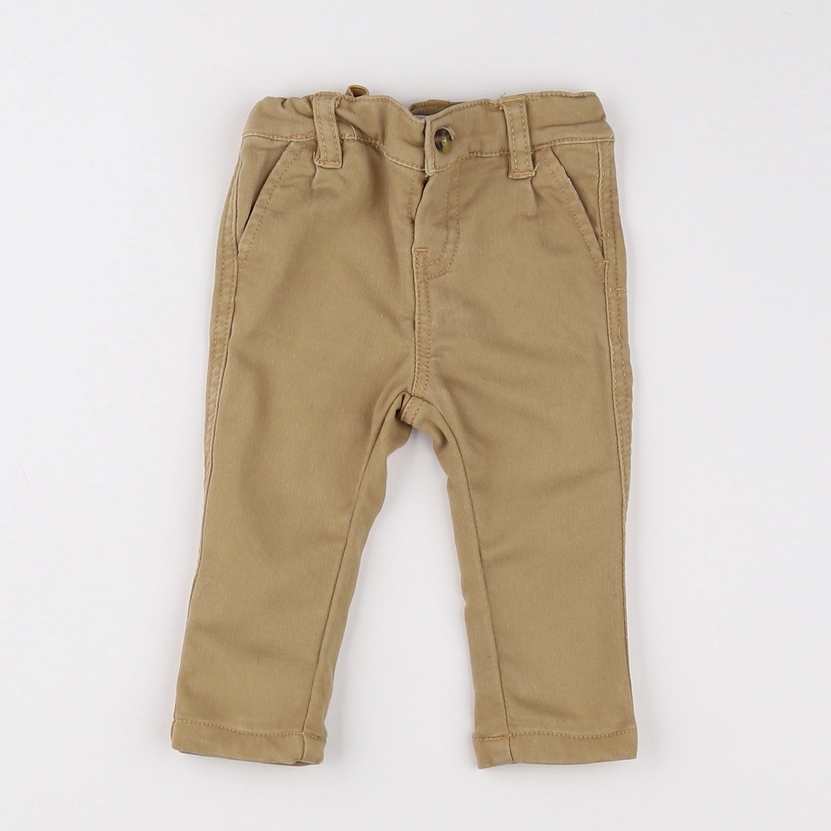 Vertbaudet - pantalon marron - 3 mois