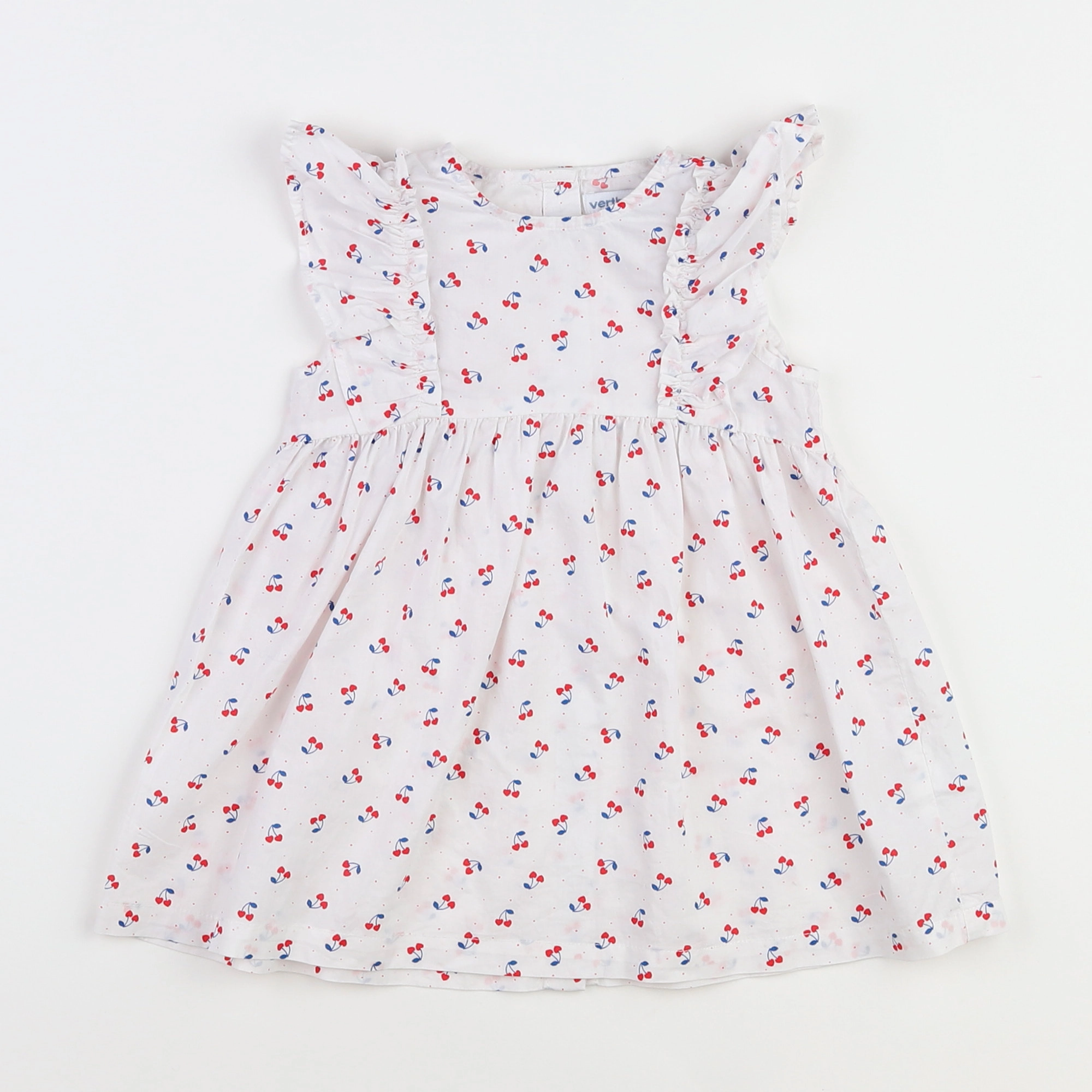 Vertbaudet - robe multicolore - 18 mois