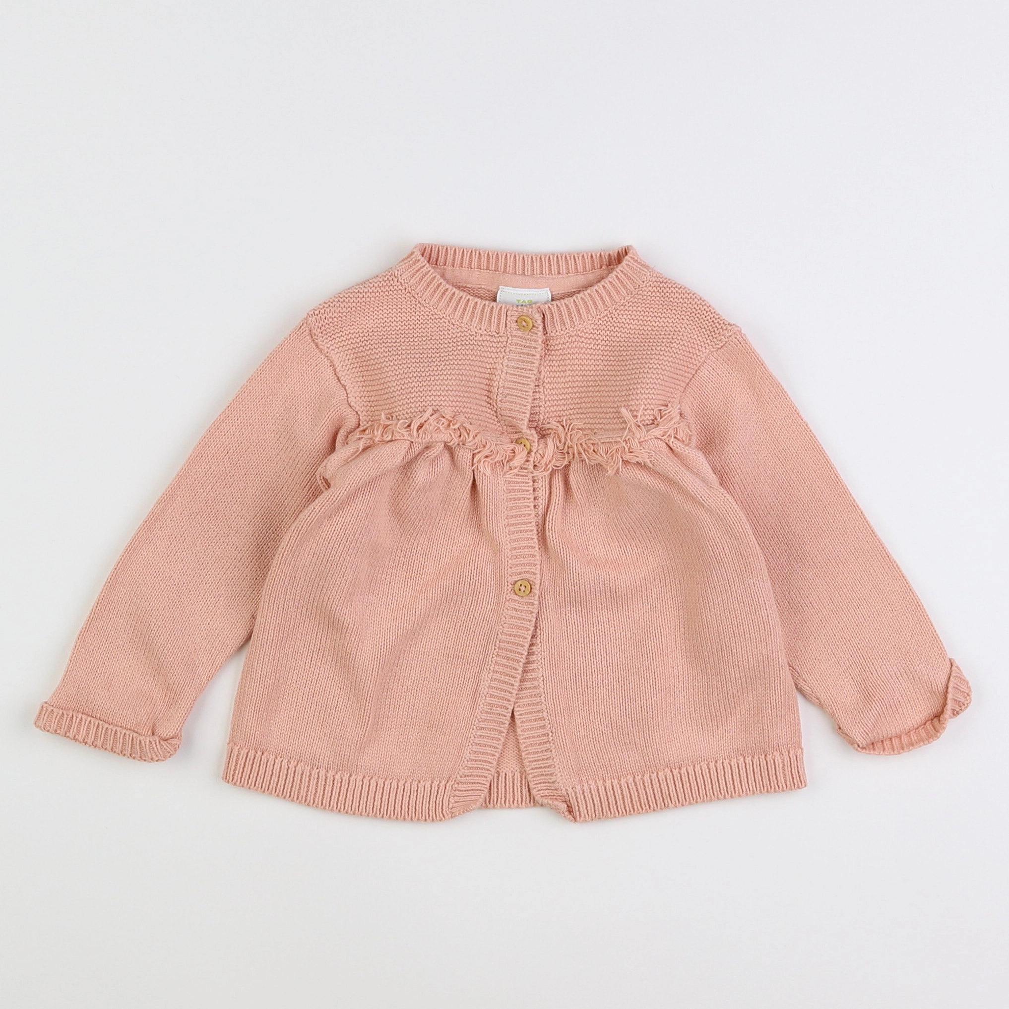 Tape à l'oeil - gilet rose - 9 mois