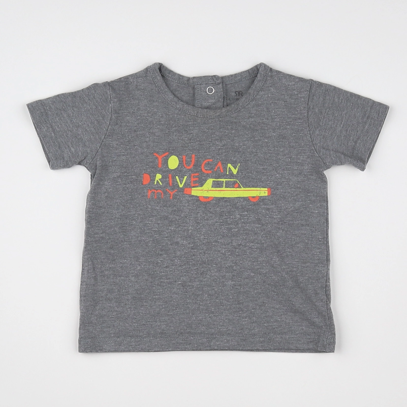La Redoute - tee-shirt gris - 6 mois
