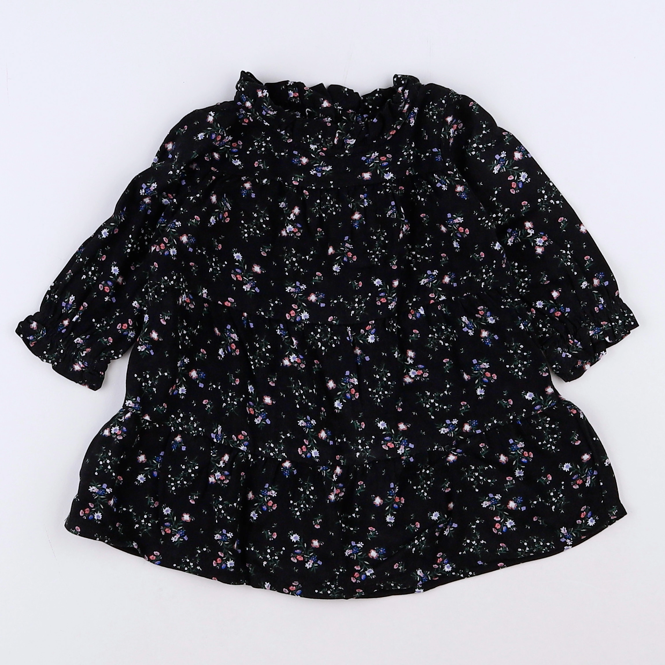 Vertbaudet - robe noir - 3 mois