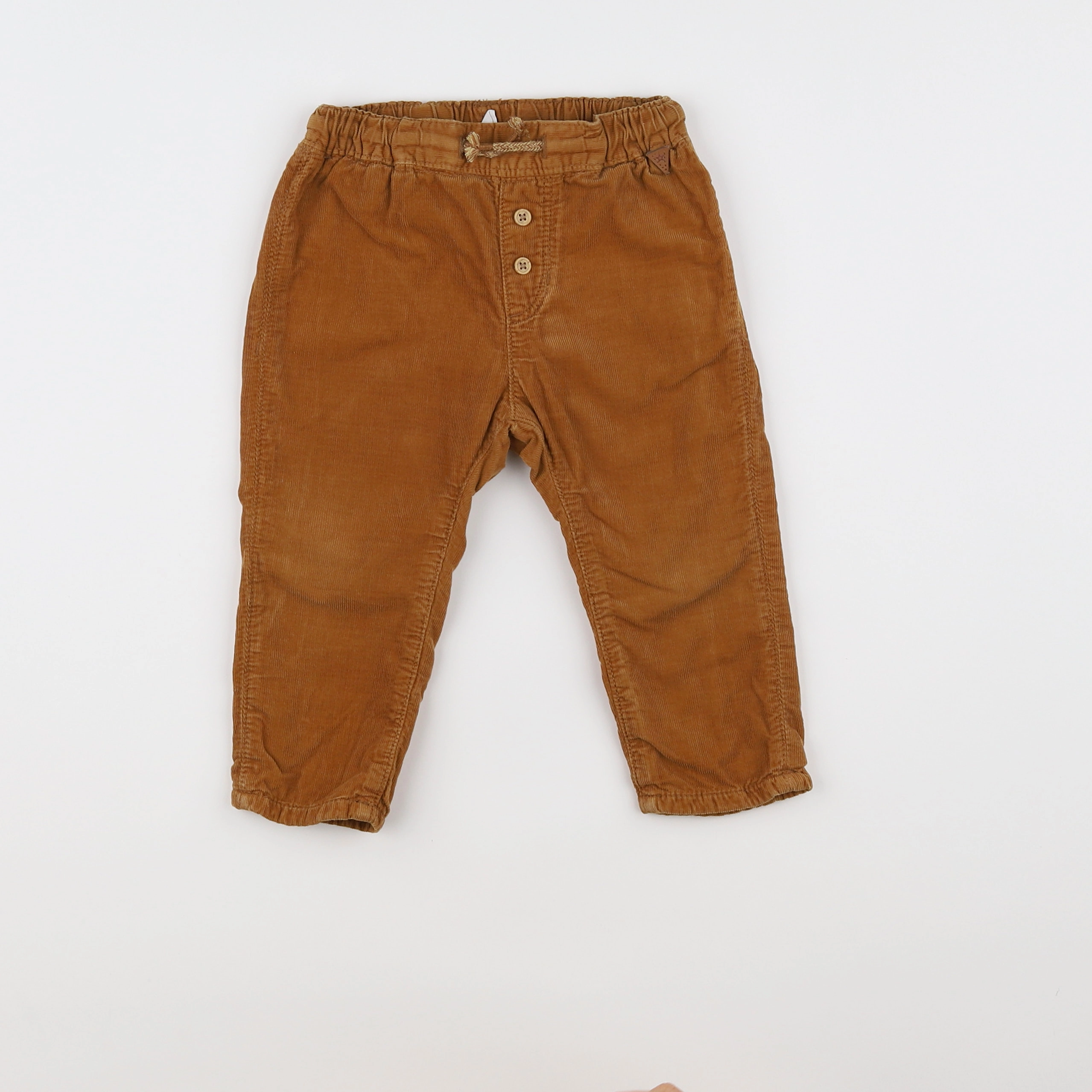 H&M - pantalon marron - 9/12 mois