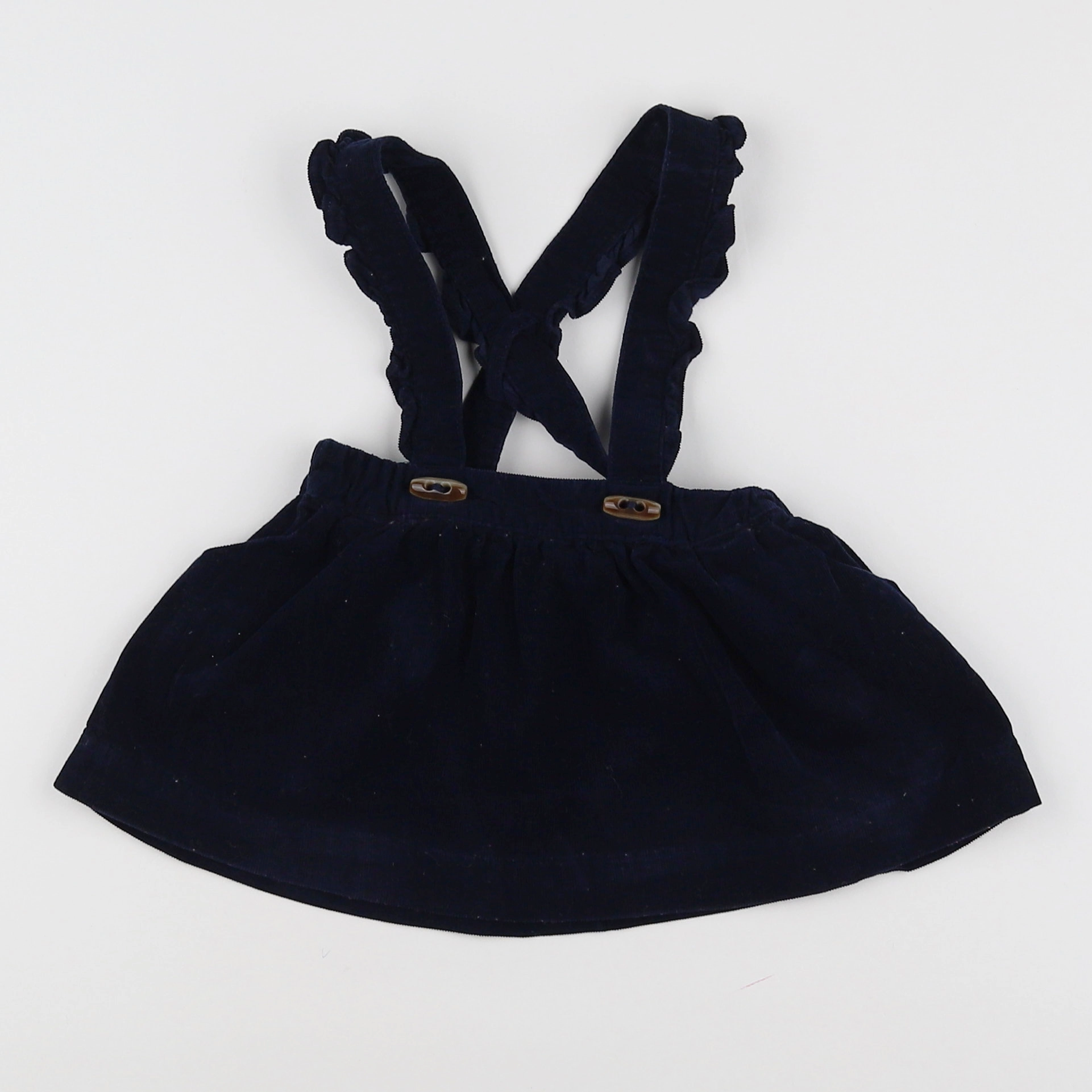 Vertbaudet - jupe bleu - 12 mois