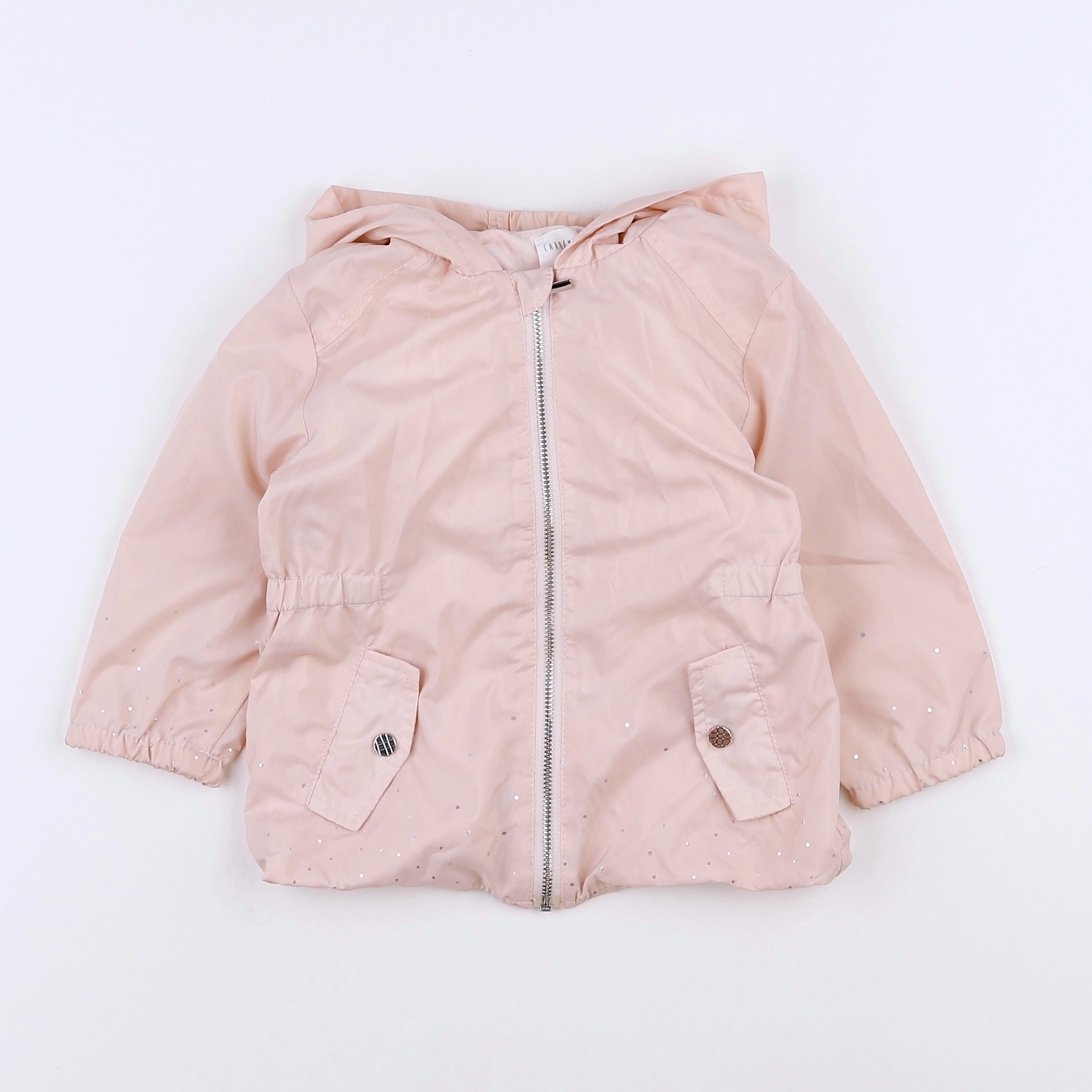 Carrément Beau - parka rose - 12 mois