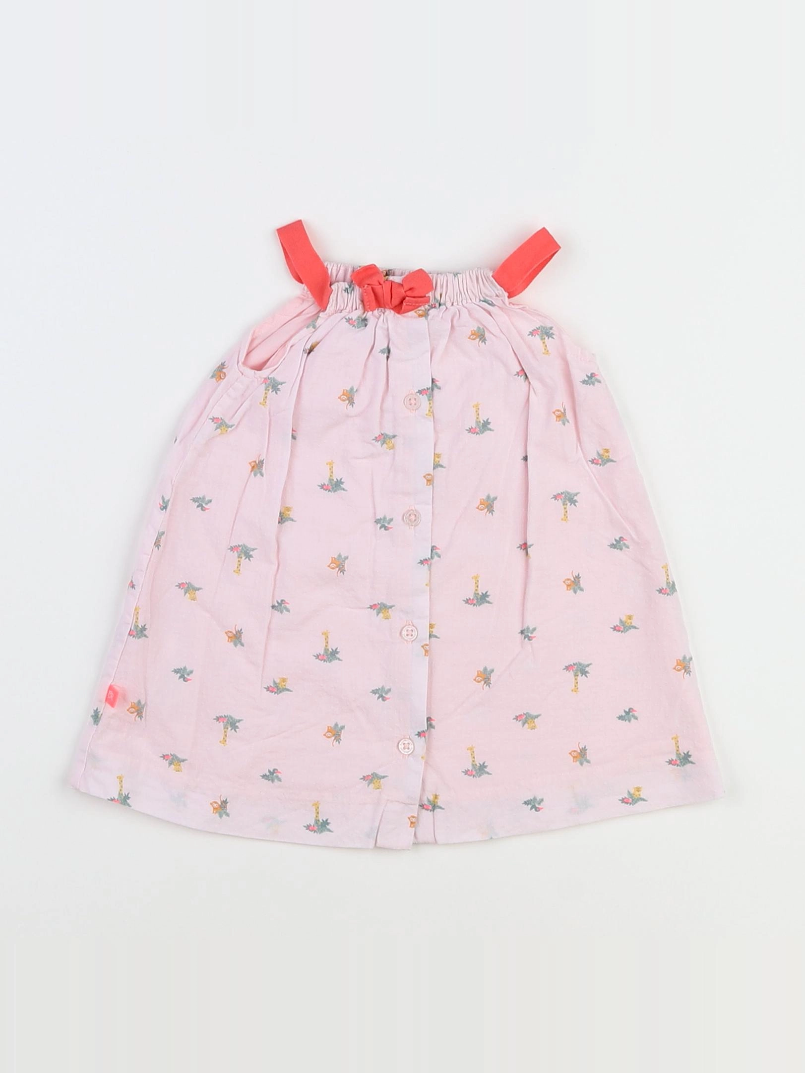 Cadet Rousselle - robe rose - 6 mois