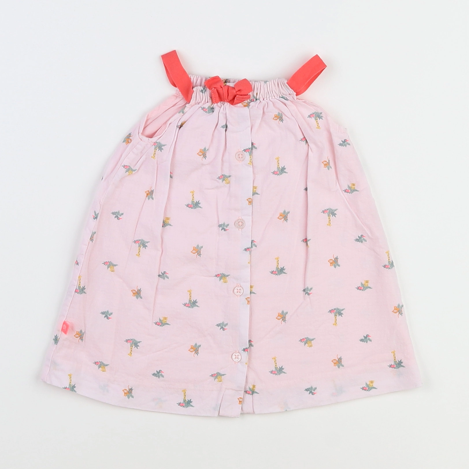 Cadet Rousselle - robe rose - 6 mois