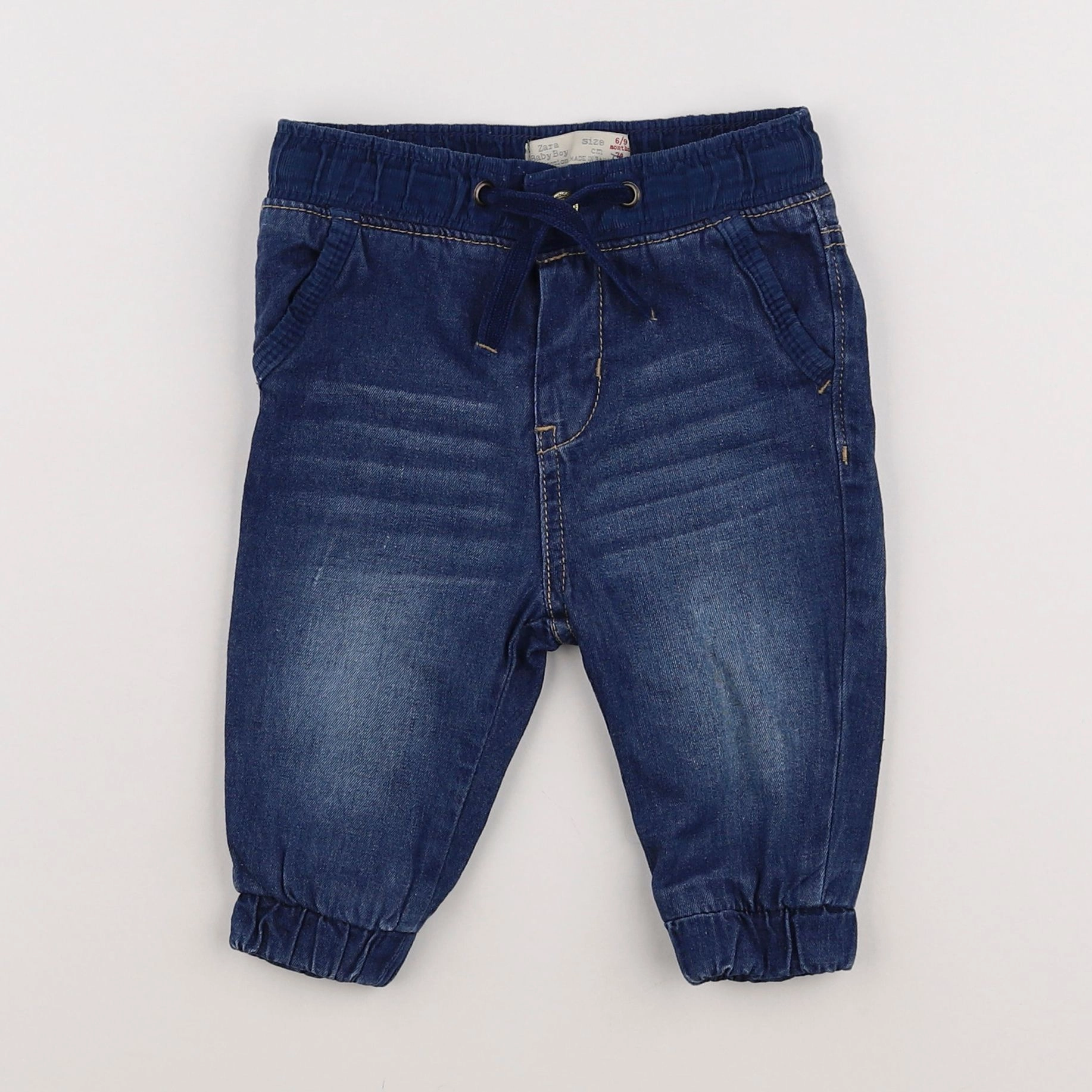 Zara - jean bleu - 6/9 mois