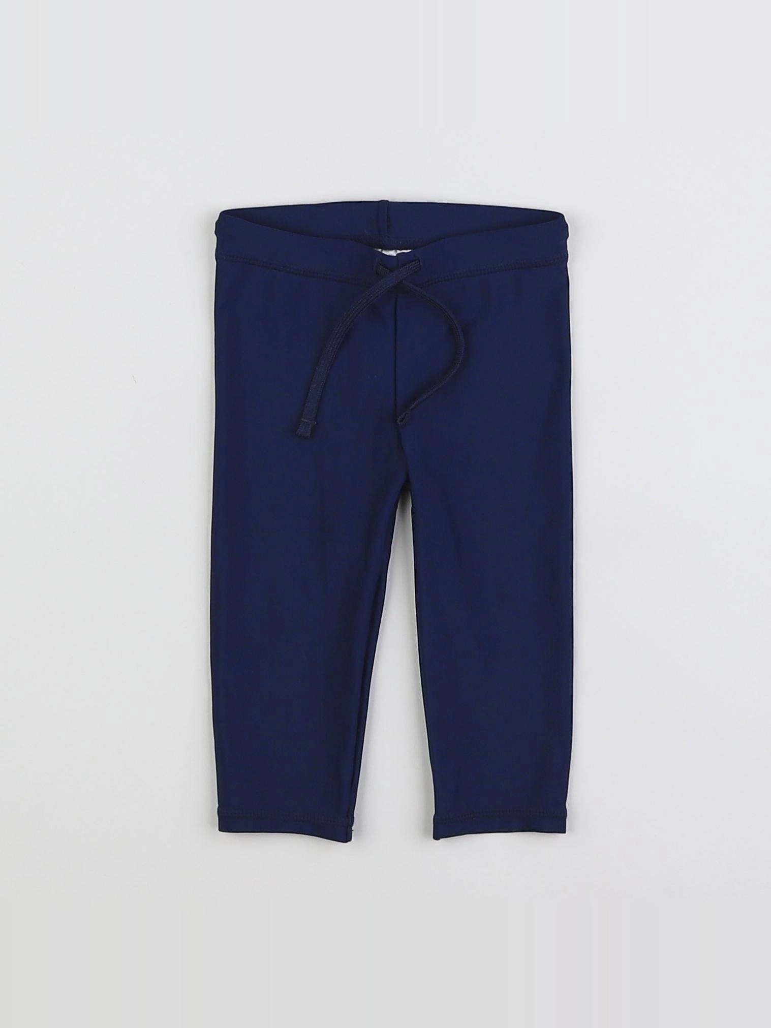 H&M - legging bleu - 3/6 mois